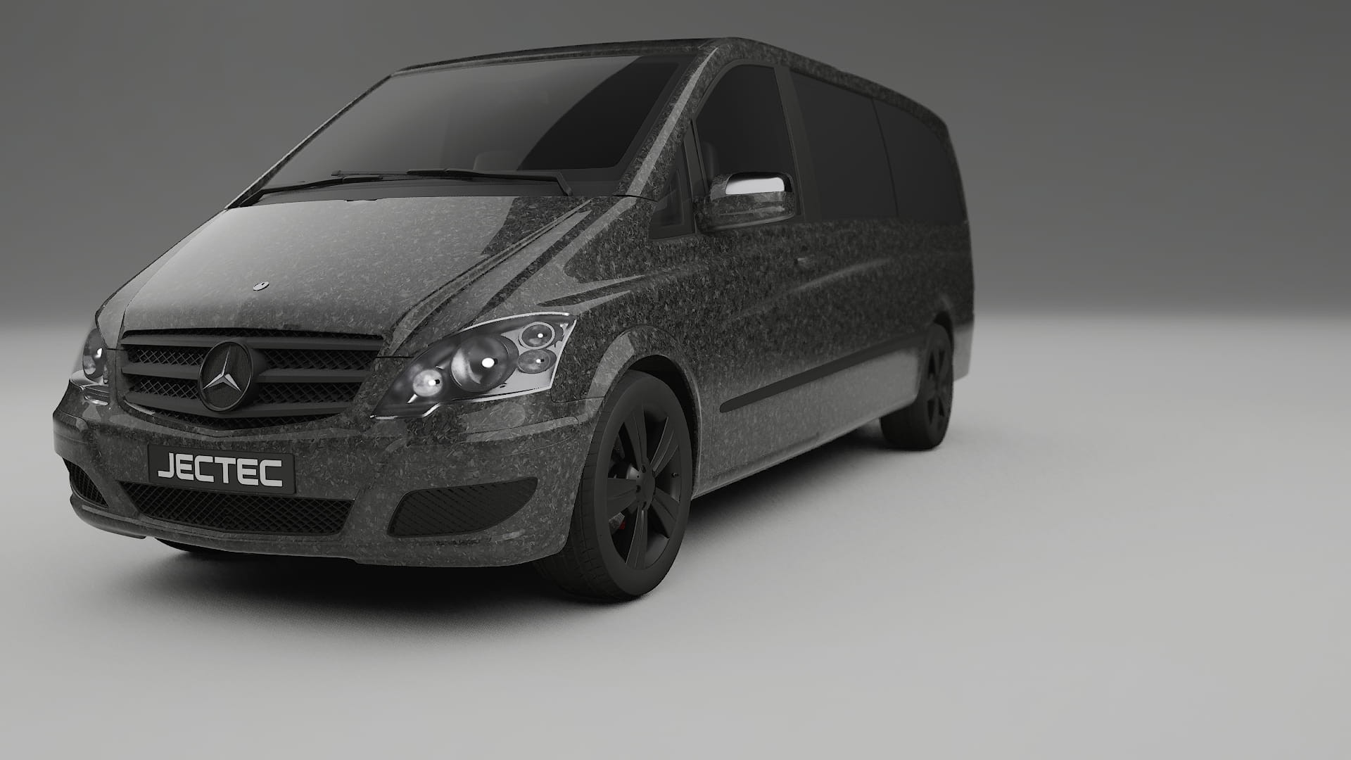 Mercedes Viano Extralong W439 Facelift LCI TPU Lakbeschermingsfolie | FORGED S Kleurveranderende PPF – Volledig Voorgesneden K