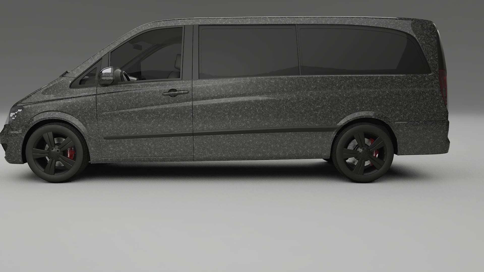 Mercedes Viano Extralong W439 Facelift LCI TPU Lakbeschermingsfolie | FORGED S Kleurveranderende PPF – Volledig Voorgesneden K