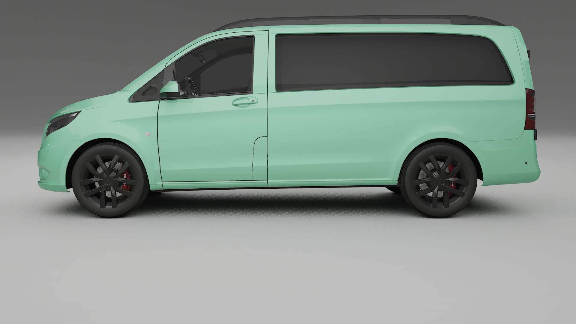 Mercedes Vito Short W447 prefacelift pre LCI TPU Lakbeschermingsfolie | DUSTY Kleurveranderende PPF – Volledig Voorgesneden Ki