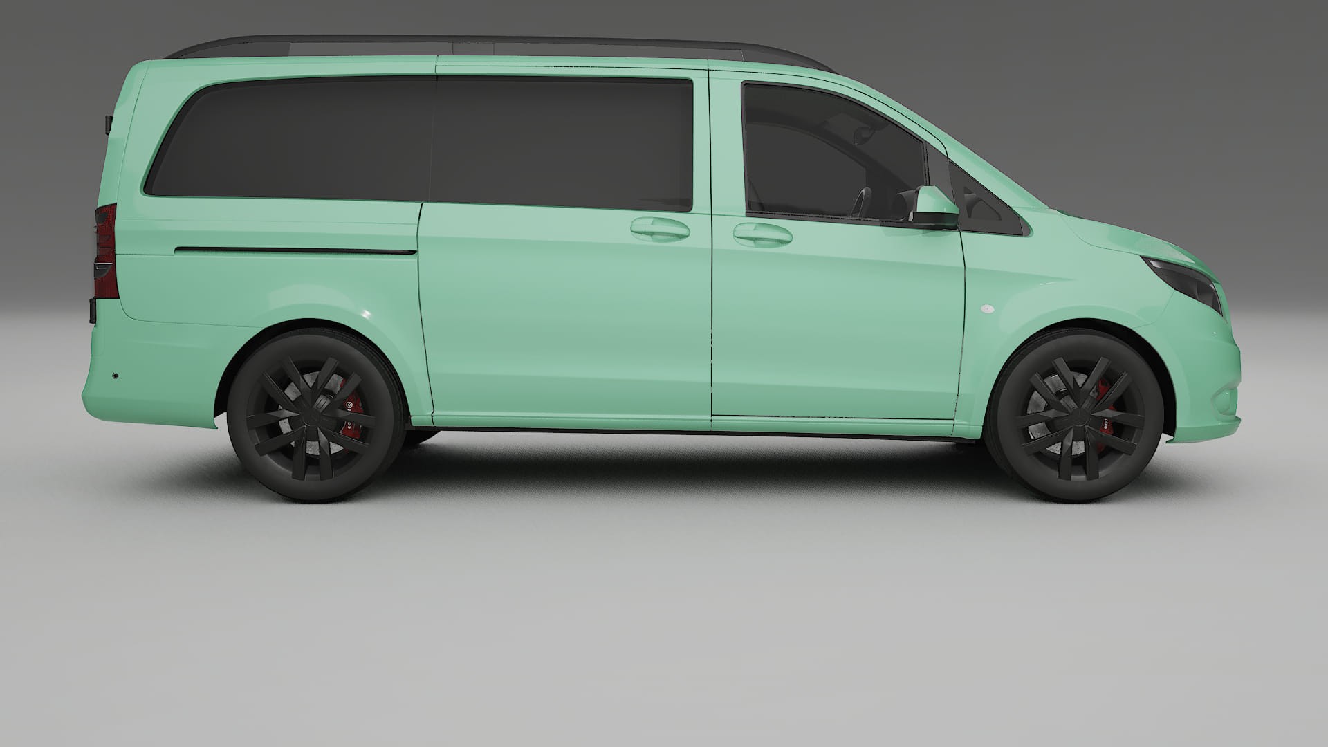 Mercedes Vito Short W447 prefacelift pre LCI TPU Lakbeschermingsfolie | DUSTY Kleurveranderende PPF – Volledig Voorgesneden Ki