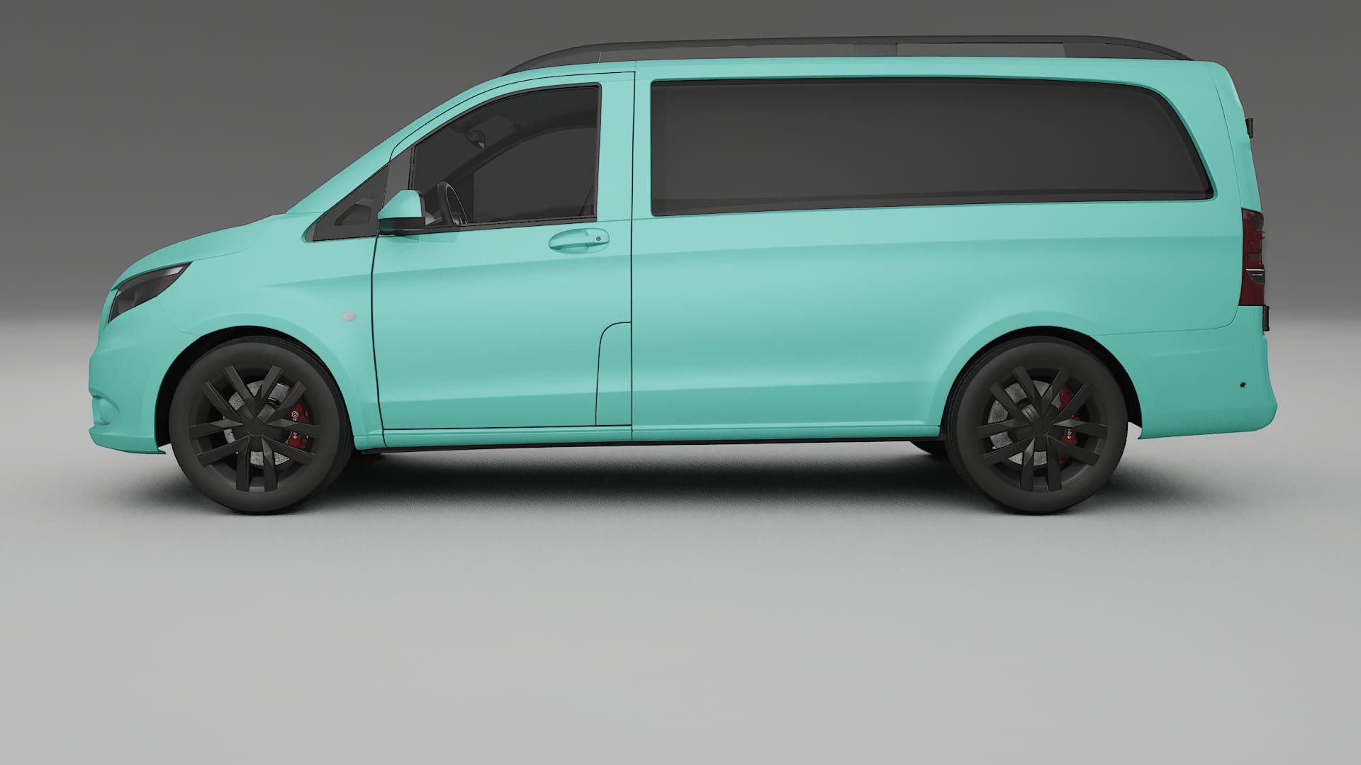 Mercedes Vito Short W447 prefacelift pre LCI TPU Lakbeschermingsfolie | FROST Kleurveranderende PPF – Volledig Voorgesneden Ki