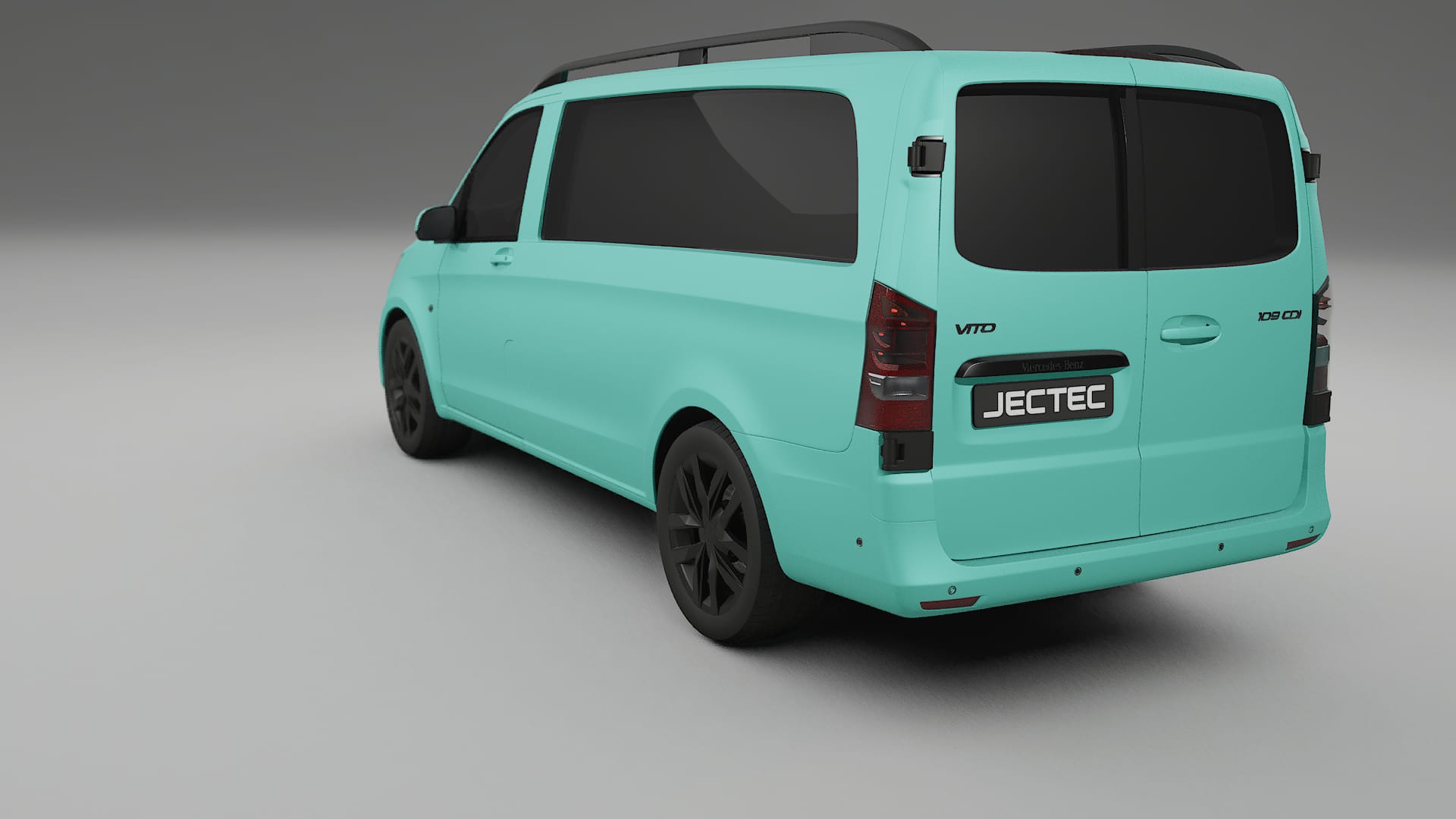 Mercedes Vito Short W447 prefacelift pre LCI TPU Lakbeschermingsfolie | FROST Kleurveranderende PPF – Volledig Voorgesneden Ki