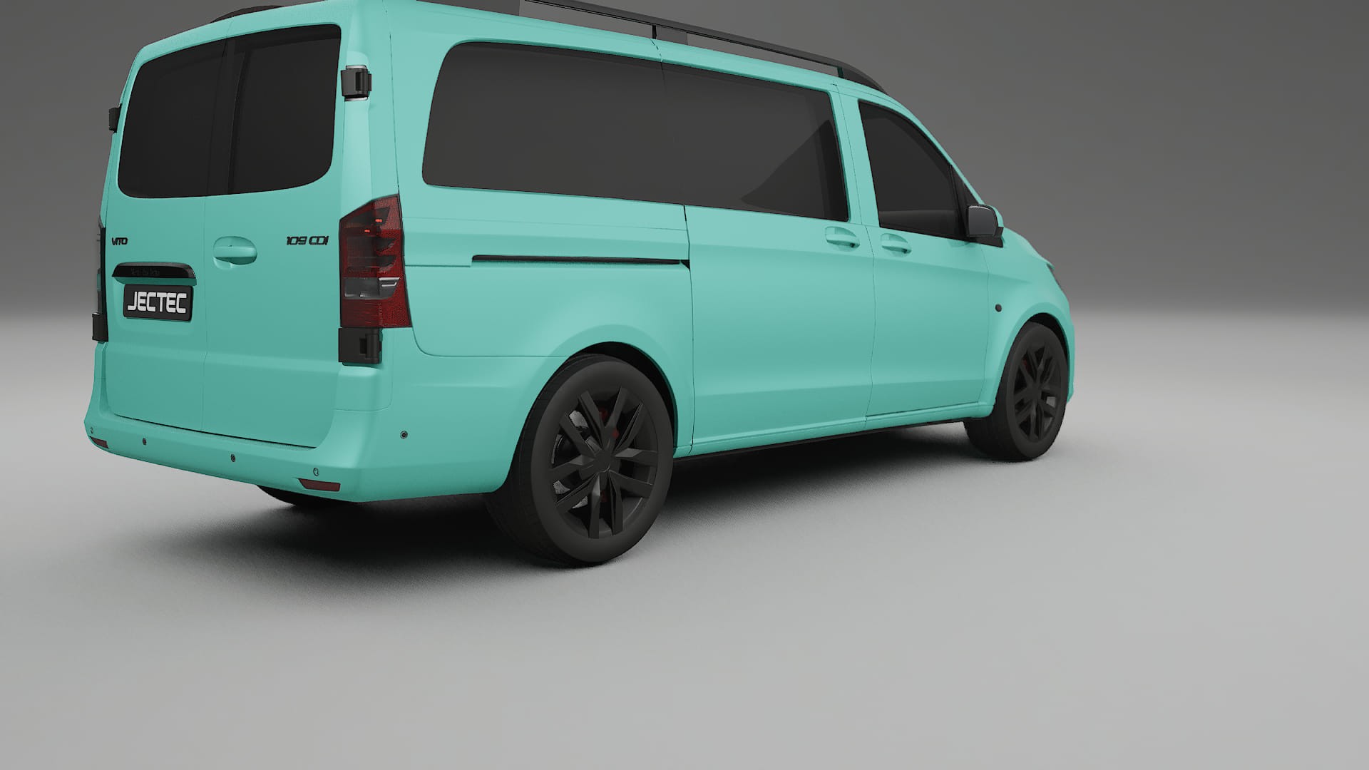 Mercedes Vito Short W447 prefacelift pre LCI TPU Lakbeschermingsfolie | FROST Kleurveranderende PPF – Volledig Voorgesneden Ki