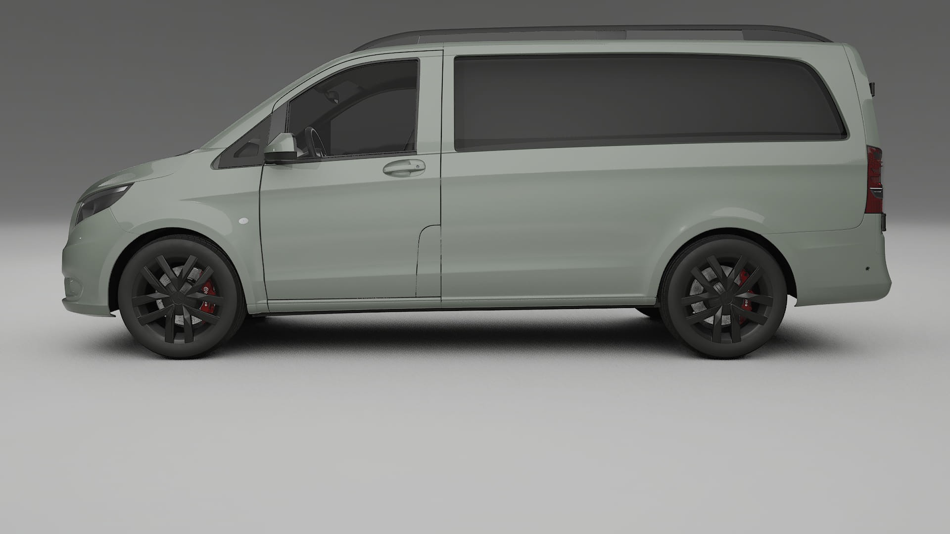 Mercedes Vito Short W447 prefacelift pre LCI TPU Lakbeschermingsfolie | SLATE Kleurveranderende PPF – Volledig Voorgesneden Ki