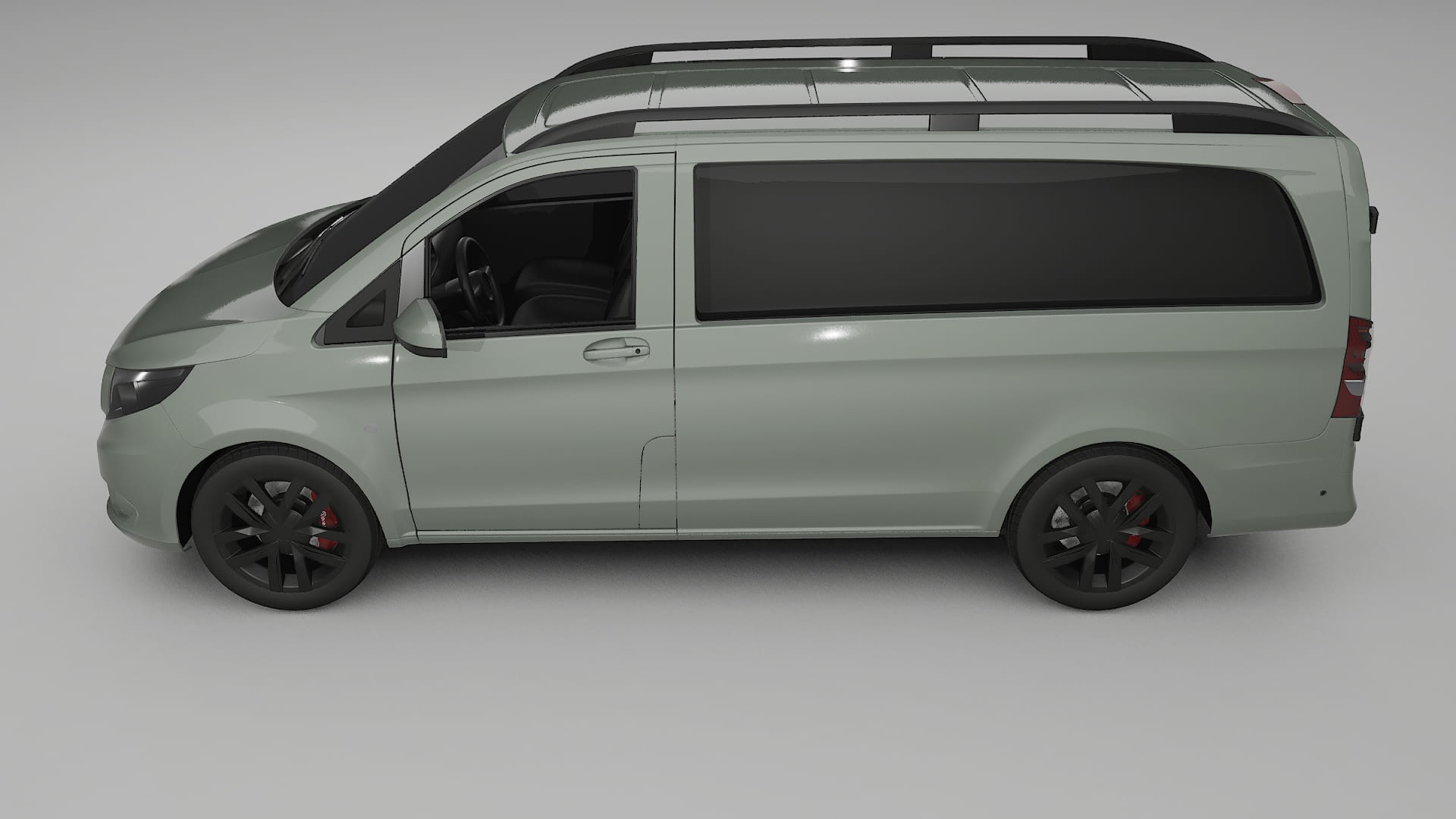 Mercedes Vito Short W447 prefacelift pre LCI TPU Lakbeschermingsfolie | SLATE Kleurveranderende PPF – Volledig Voorgesneden Ki