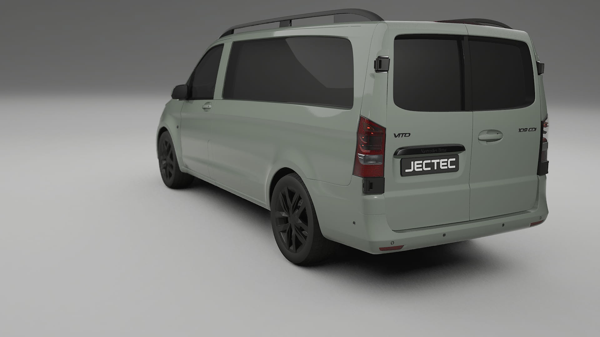 Mercedes Vito Short W447 prefacelift pre LCI TPU Lakbeschermingsfolie | SLATE Kleurveranderende PPF – Volledig Voorgesneden Ki