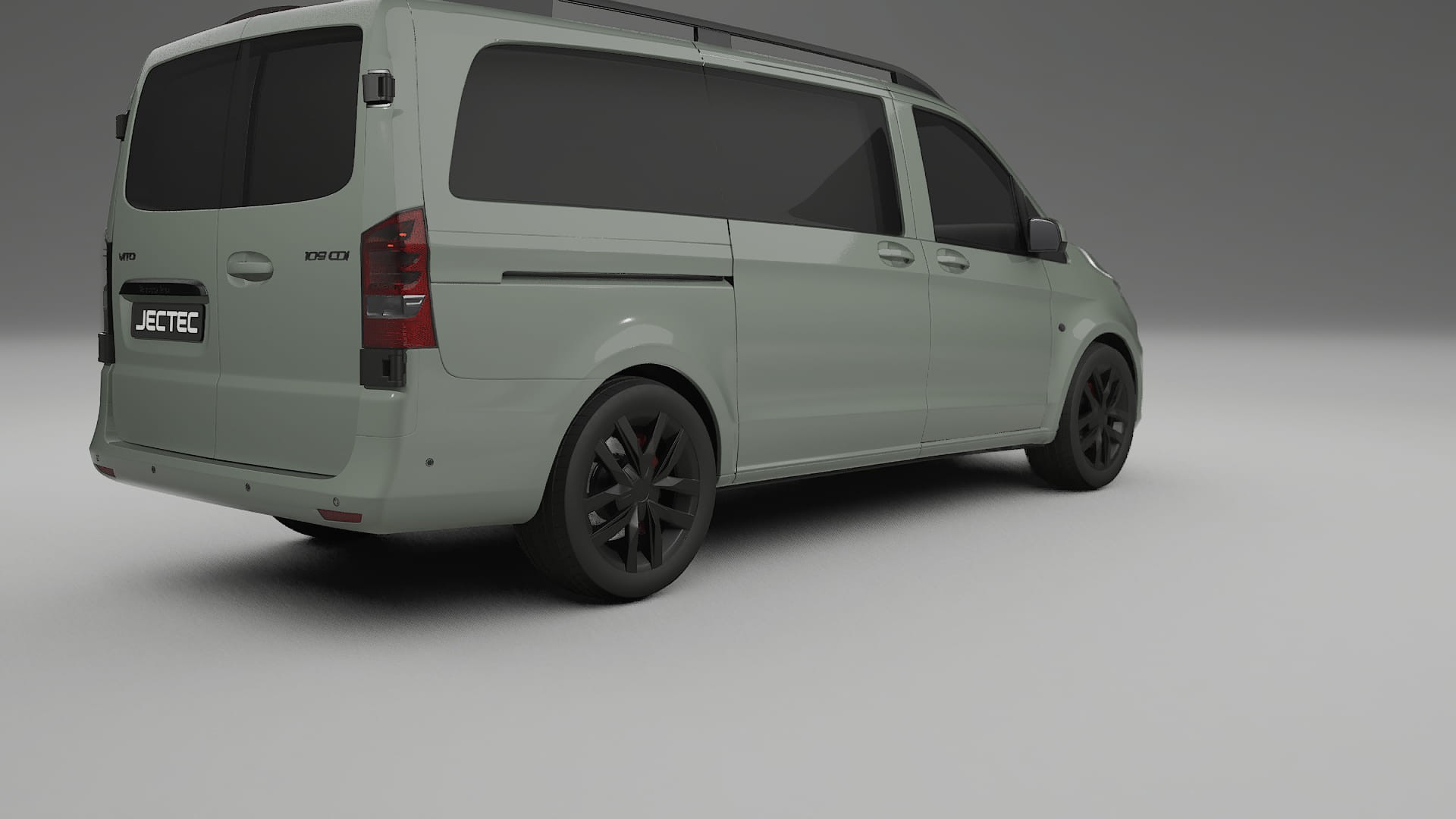 Mercedes Vito Short W447 prefacelift pre LCI TPU Lakbeschermingsfolie | SLATE Kleurveranderende PPF – Volledig Voorgesneden Ki