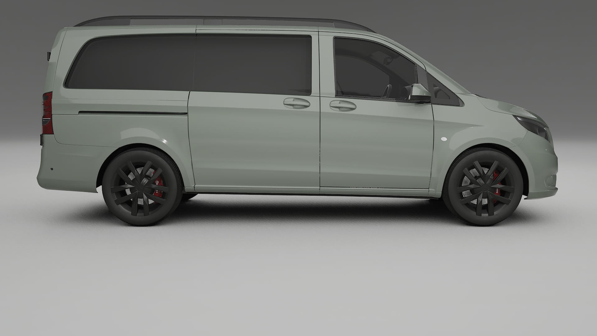 Mercedes Vito Short W447 prefacelift pre LCI TPU Lakbeschermingsfolie | SLATE Kleurveranderende PPF – Volledig Voorgesneden Ki