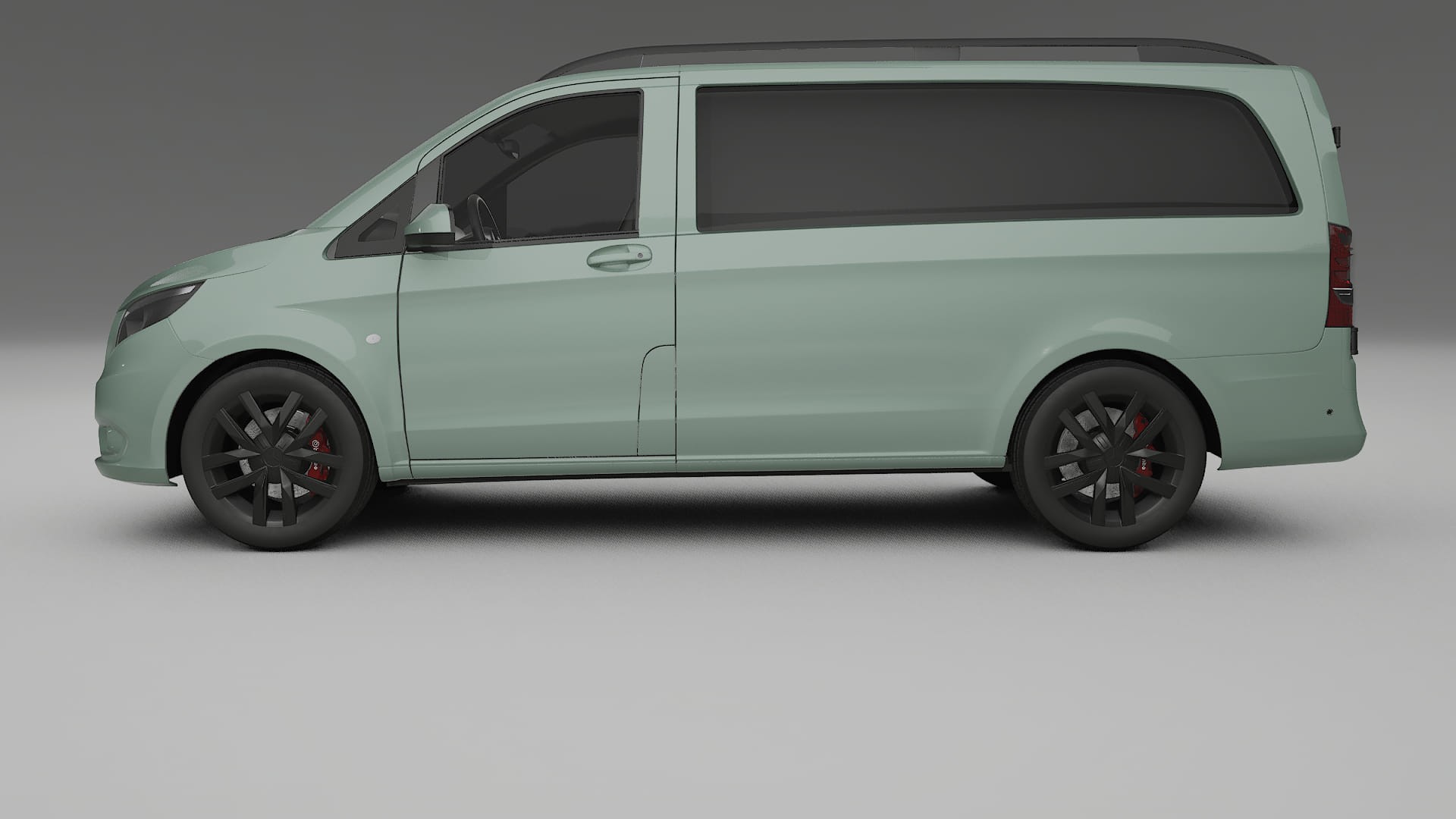 Mercedes Vito Short W447 prefacelift pre LCI TPU Lakbeschermingsfolie | CINDER Kleurveranderende PPF – Volledig Voorgesneden K
