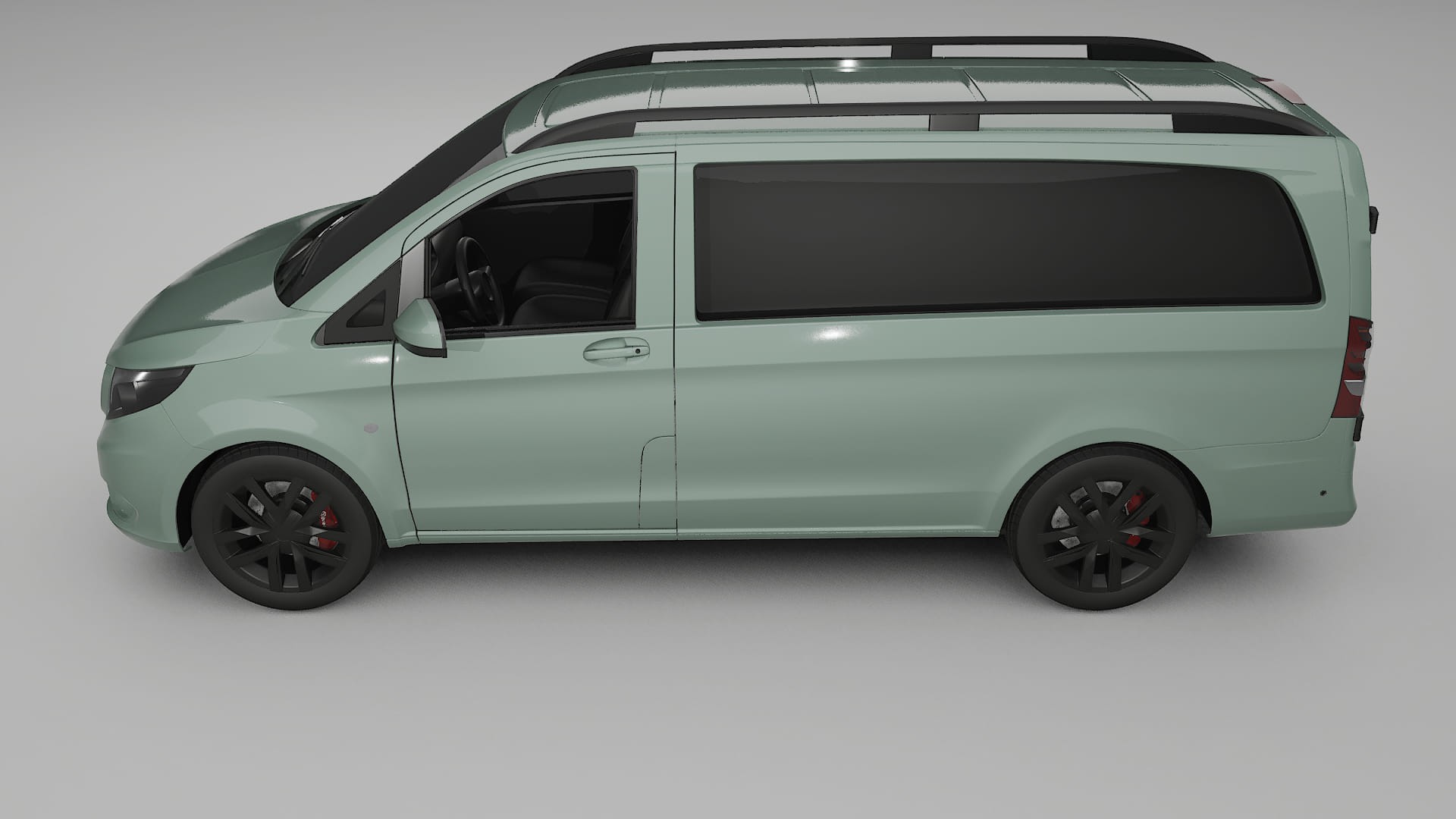 Mercedes Vito Short W447 prefacelift pre LCI TPU Lakbeschermingsfolie | CINDER Kleurveranderende PPF – Volledig Voorgesneden K