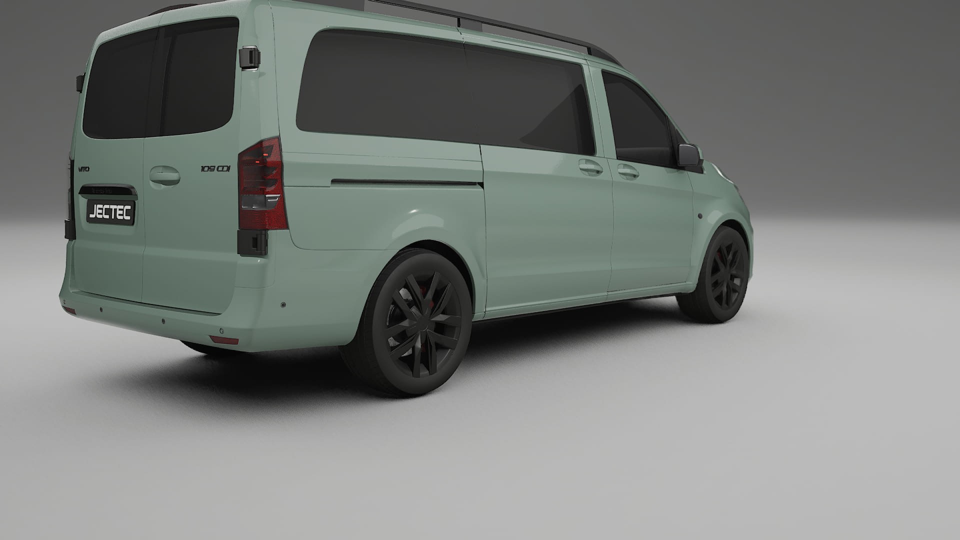 Mercedes Vito Short W447 prefacelift pre LCI TPU Lakbeschermingsfolie | CINDER Kleurveranderende PPF – Volledig Voorgesneden K