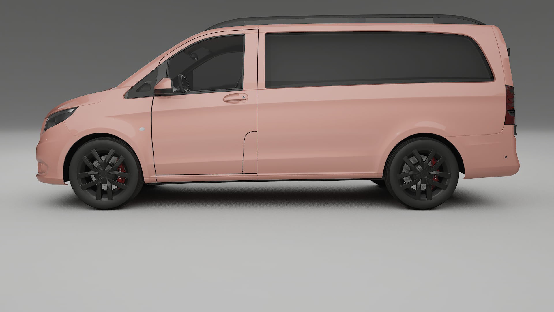 Mercedes Vito Short W447 prefacelift pre LCI TPU Lakbeschermingsfolie | BLUSH Kleurveranderende PPF – Volledig Voorgesneden Ki