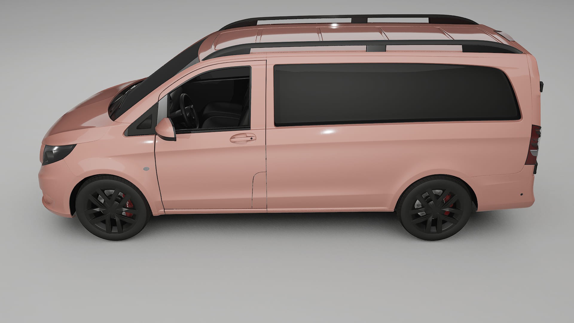 Mercedes Vito Short W447 prefacelift pre LCI TPU Lakbeschermingsfolie | BLUSH Kleurveranderende PPF – Volledig Voorgesneden Ki