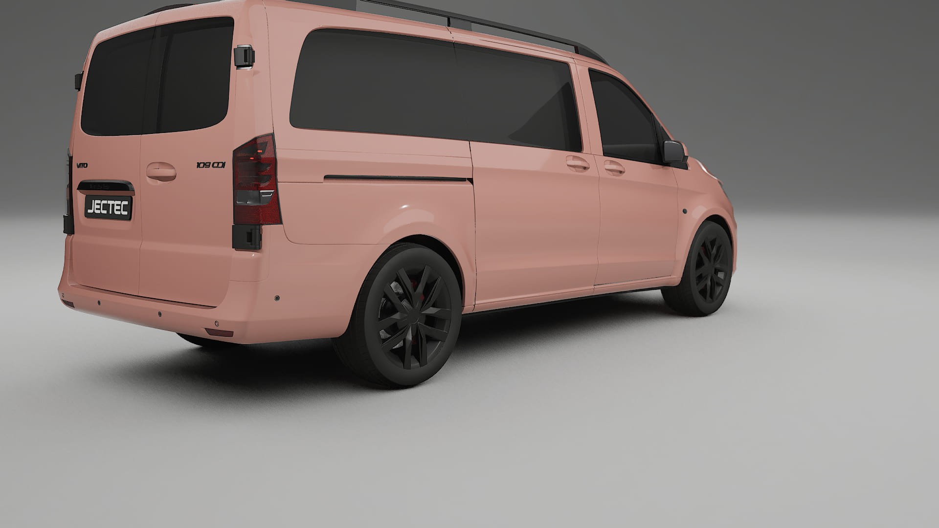 Mercedes Vito Short W447 prefacelift pre LCI TPU Lakbeschermingsfolie | BLUSH Kleurveranderende PPF – Volledig Voorgesneden Ki
