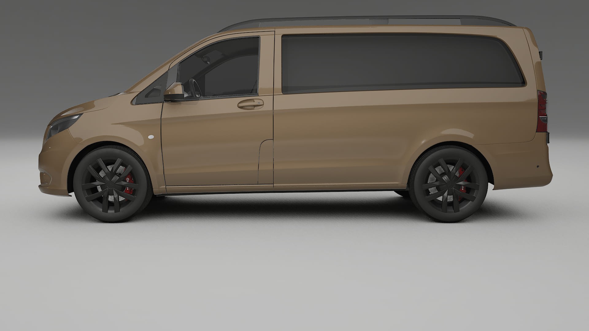 Mercedes Vito Short W447 prefacelift pre LCI TPU Lakbeschermingsfolie | SAHARA Kleurveranderende PPF – Volledig Voorgesneden K