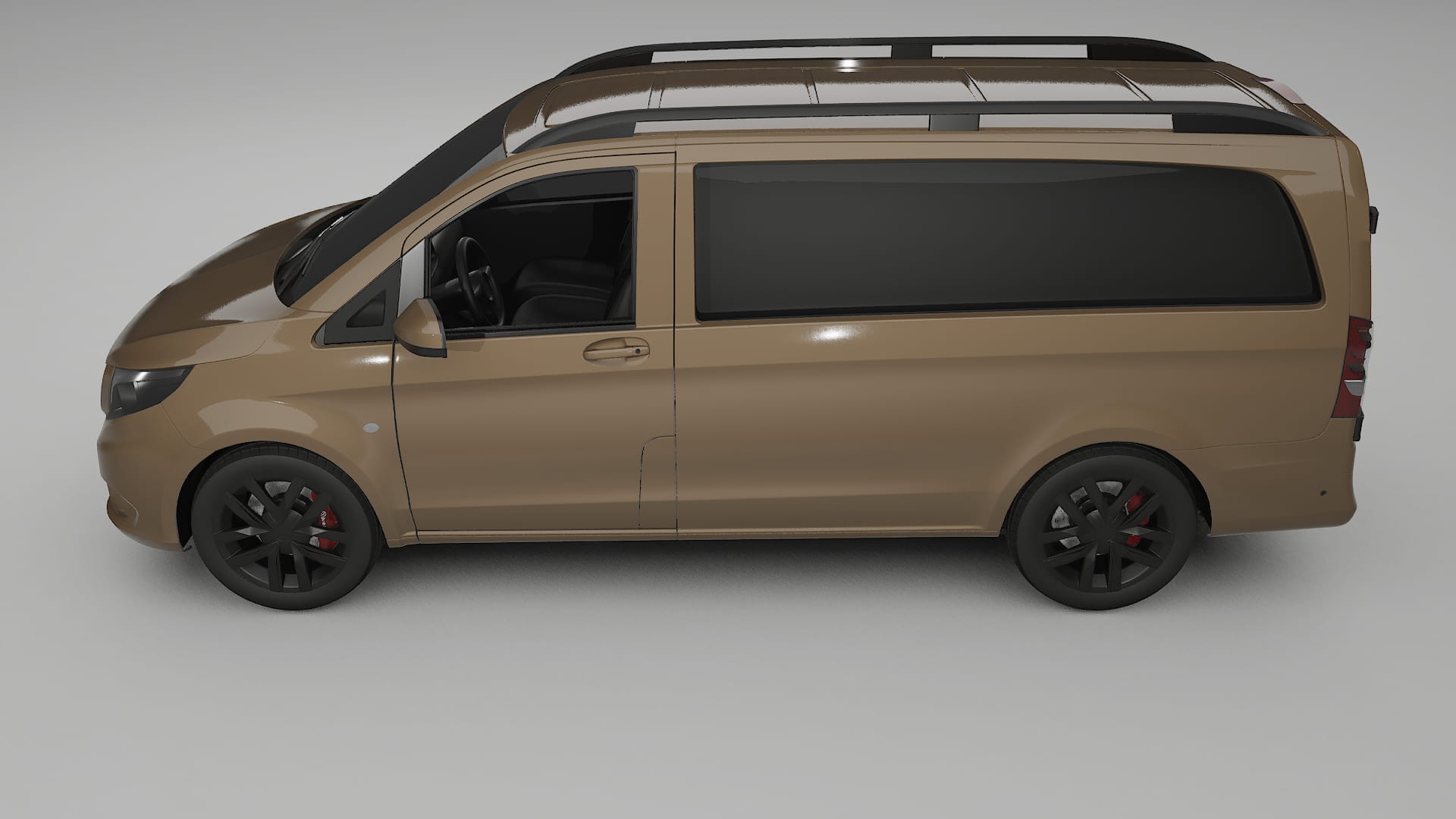 Mercedes Vito Short W447 prefacelift pre LCI TPU Lakbeschermingsfolie | SAHARA Kleurveranderende PPF – Volledig Voorgesneden K