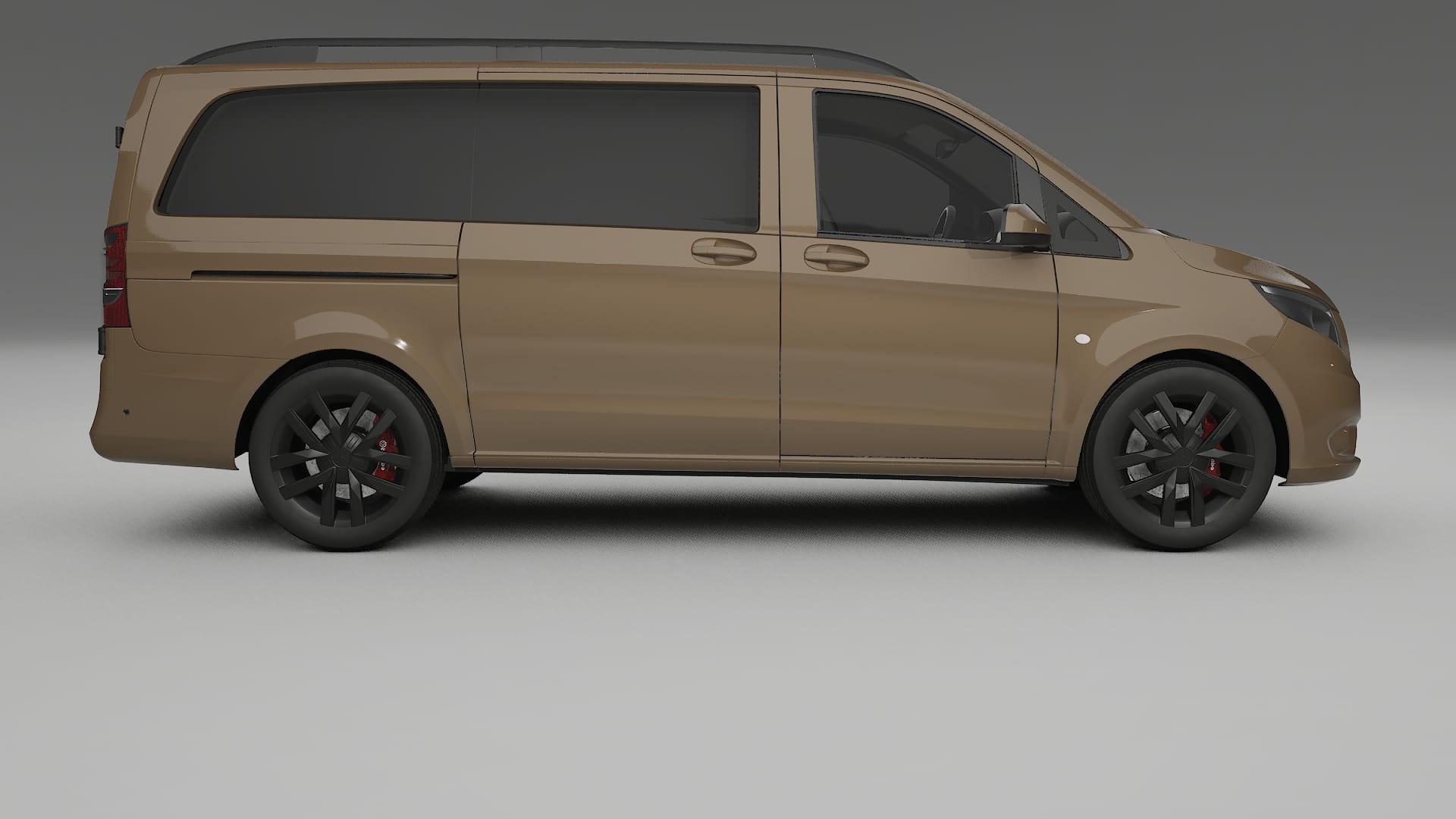 Mercedes Vito Short W447 prefacelift pre LCI TPU Lakbeschermingsfolie | SAHARA Kleurveranderende PPF – Volledig Voorgesneden K