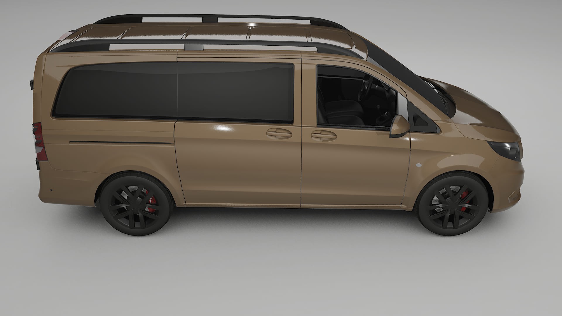 Mercedes Vito Short W447 prefacelift pre LCI TPU Lakbeschermingsfolie | SAHARA Kleurveranderende PPF – Volledig Voorgesneden K