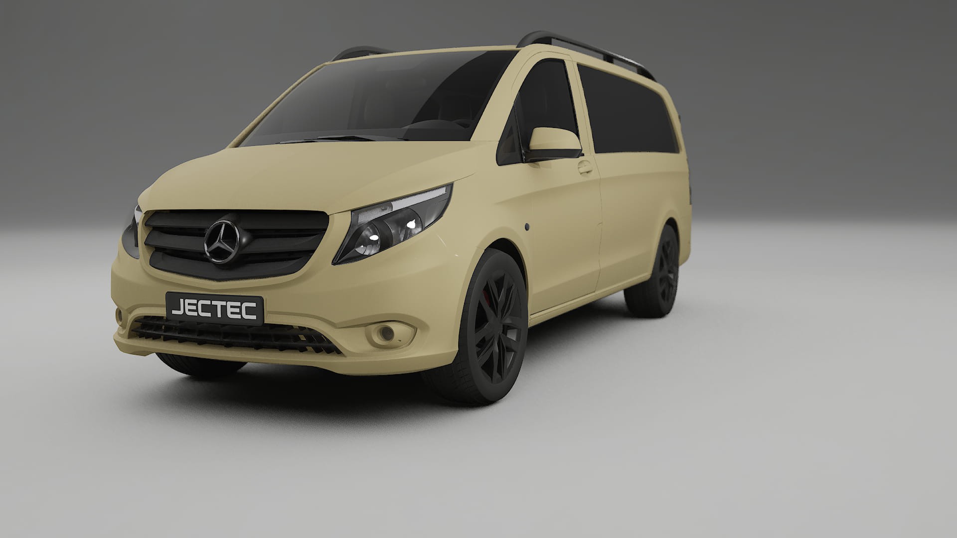 Mercedes Vito Short W447 prefacelift pre LCI TPU Lakbeschermingsfolie | SAND Kleurveranderende PPF – Volledig Voorgesneden Kit