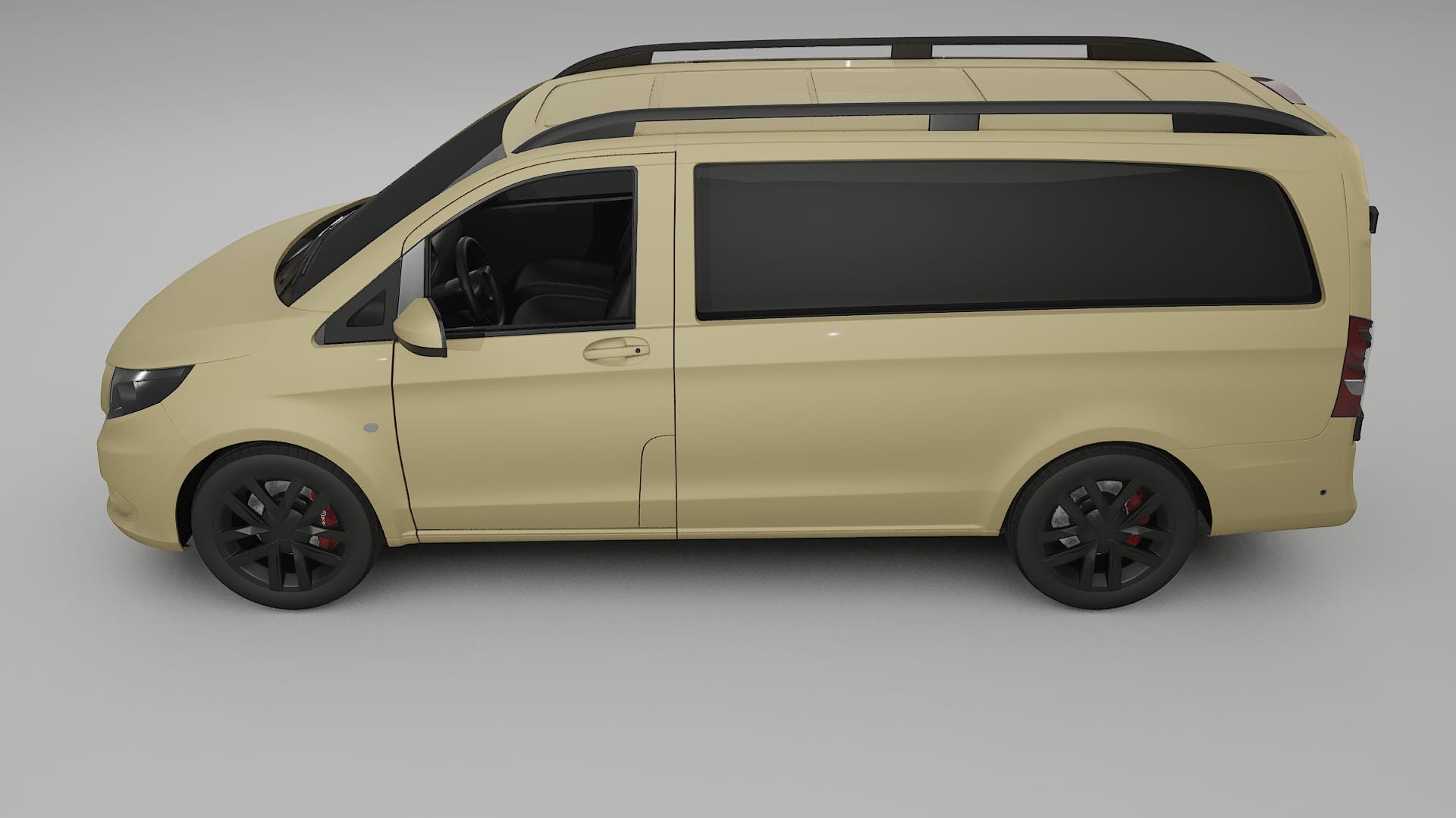 Mercedes Vito Short W447 prefacelift pre LCI TPU Lakbeschermingsfolie | SAND Kleurveranderende PPF – Volledig Voorgesneden Kit