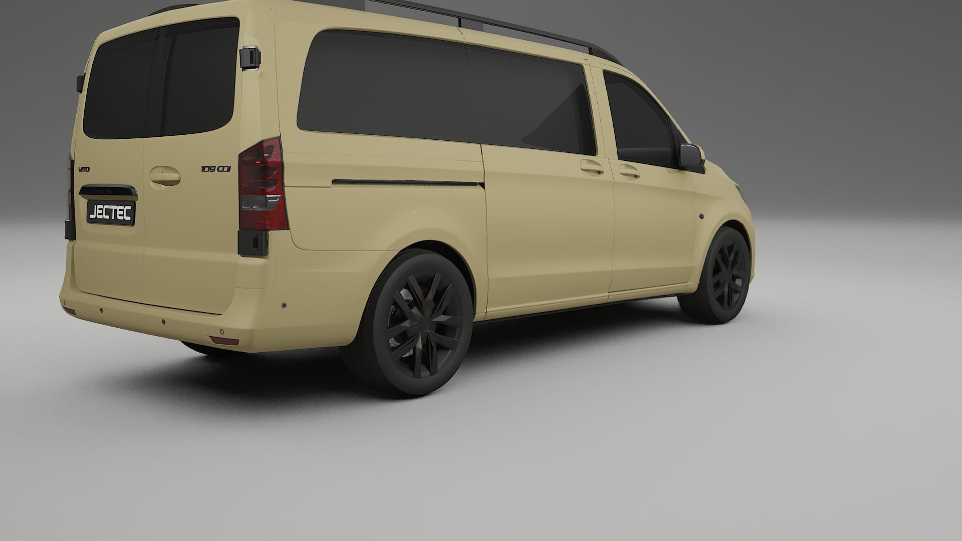 Mercedes Vito Short W447 prefacelift pre LCI TPU Lakbeschermingsfolie | SAND Kleurveranderende PPF – Volledig Voorgesneden Kit