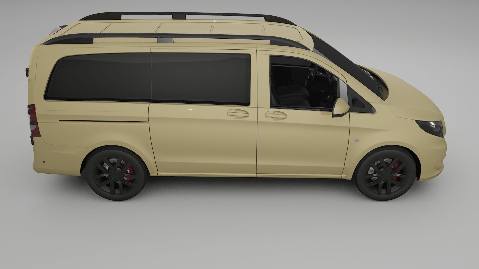 Mercedes Vito Short W447 prefacelift pre LCI TPU Lakbeschermingsfolie | SAND Kleurveranderende PPF – Volledig Voorgesneden Kit