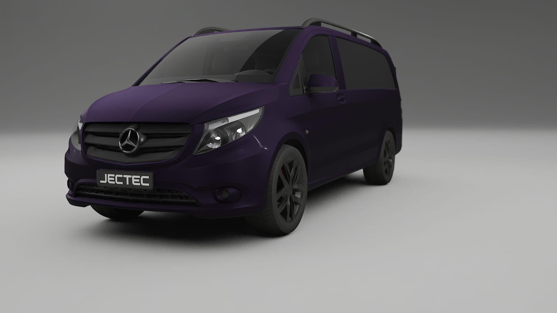 Mercedes Vito Short W447 prefacelift pre LCI TPU Lakbeschermingsfolie | VIOLET Kleurveranderende PPF – Volledig Voorgesneden K