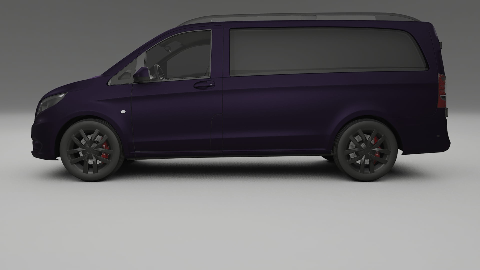 Mercedes Vito Short W447 prefacelift pre LCI TPU Lakbeschermingsfolie | VIOLET Kleurveranderende PPF – Volledig Voorgesneden K