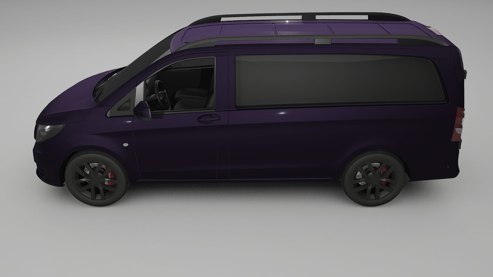 Mercedes Vito Short W447 prefacelift pre LCI TPU Lakbeschermingsfolie | VIOLET Kleurveranderende PPF – Volledig Voorgesneden K