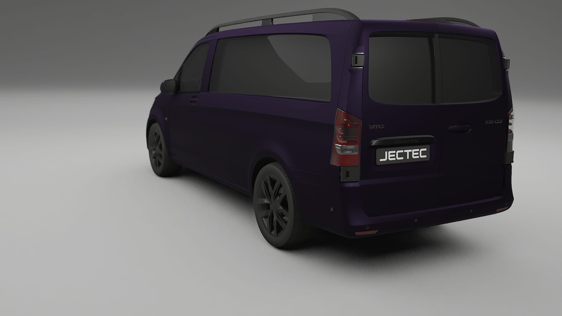 Mercedes Vito Short W447 prefacelift pre LCI TPU Lakbeschermingsfolie | VIOLET Kleurveranderende PPF – Volledig Voorgesneden K