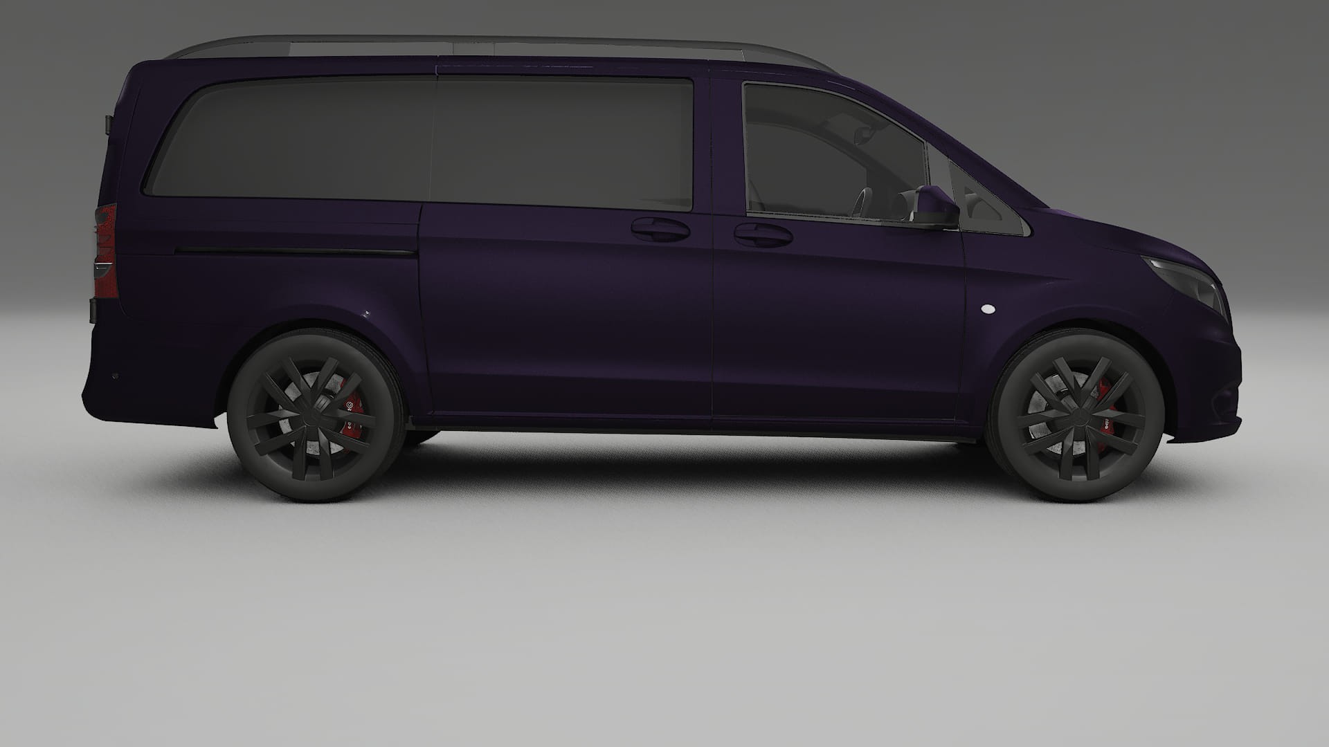Mercedes Vito Short W447 prefacelift pre LCI TPU Lakbeschermingsfolie | VIOLET Kleurveranderende PPF – Volledig Voorgesneden K
