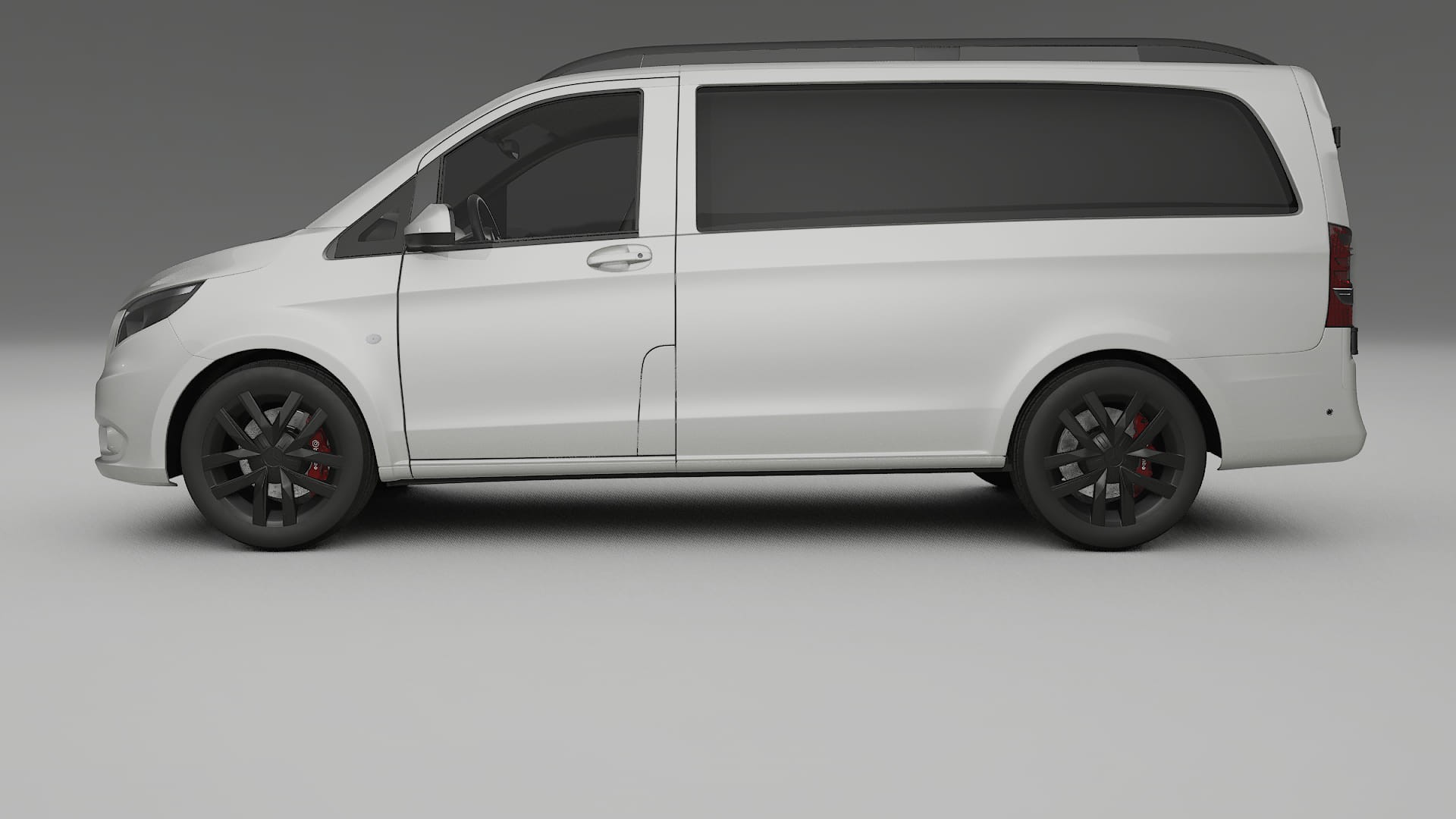 Mercedes Vito Short W447 prefacelift pre LCI TPU Lakbeschermingsfolie | PEARL Kleurveranderende PPF – Volledig Voorgesneden Ki