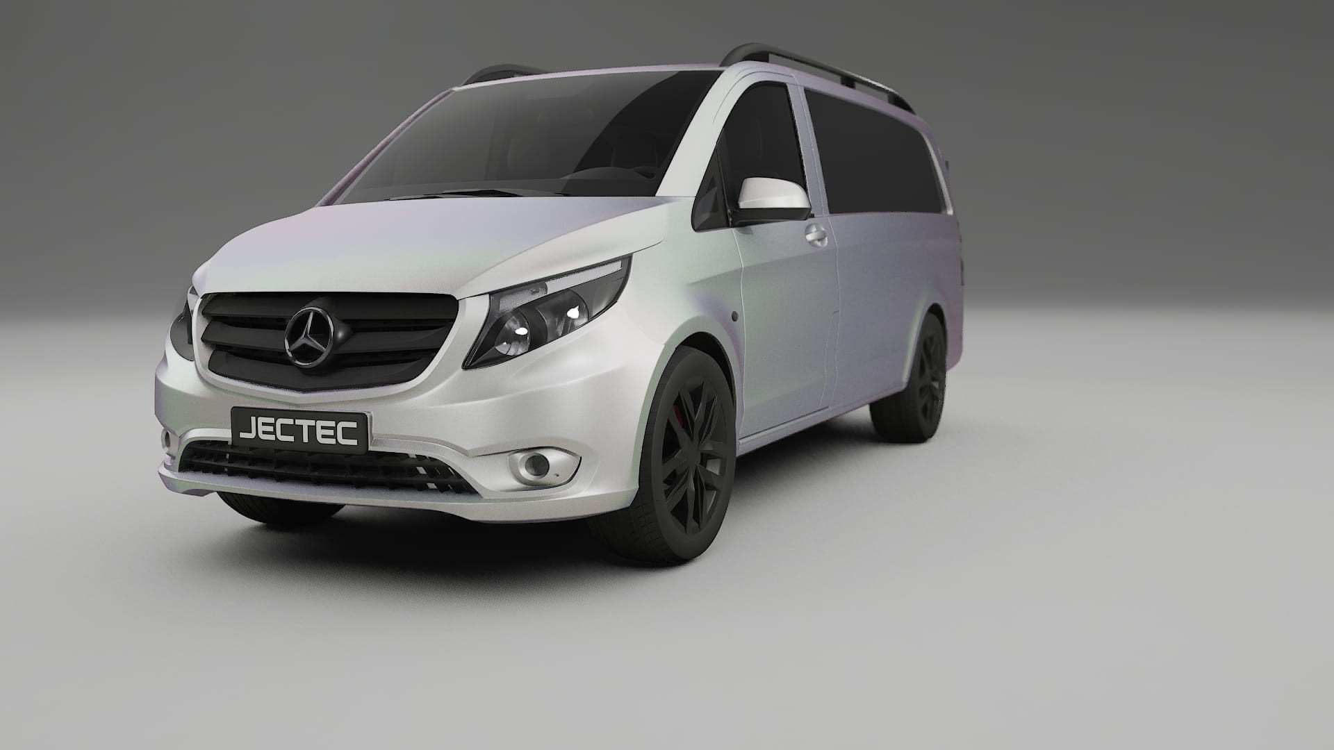 Mercedes Vito Short W447 prefacelift pre LCI TPU Lakbeschermingsfolie | NEBULA Kleurveranderende PPF – Volledig Voorgesneden K