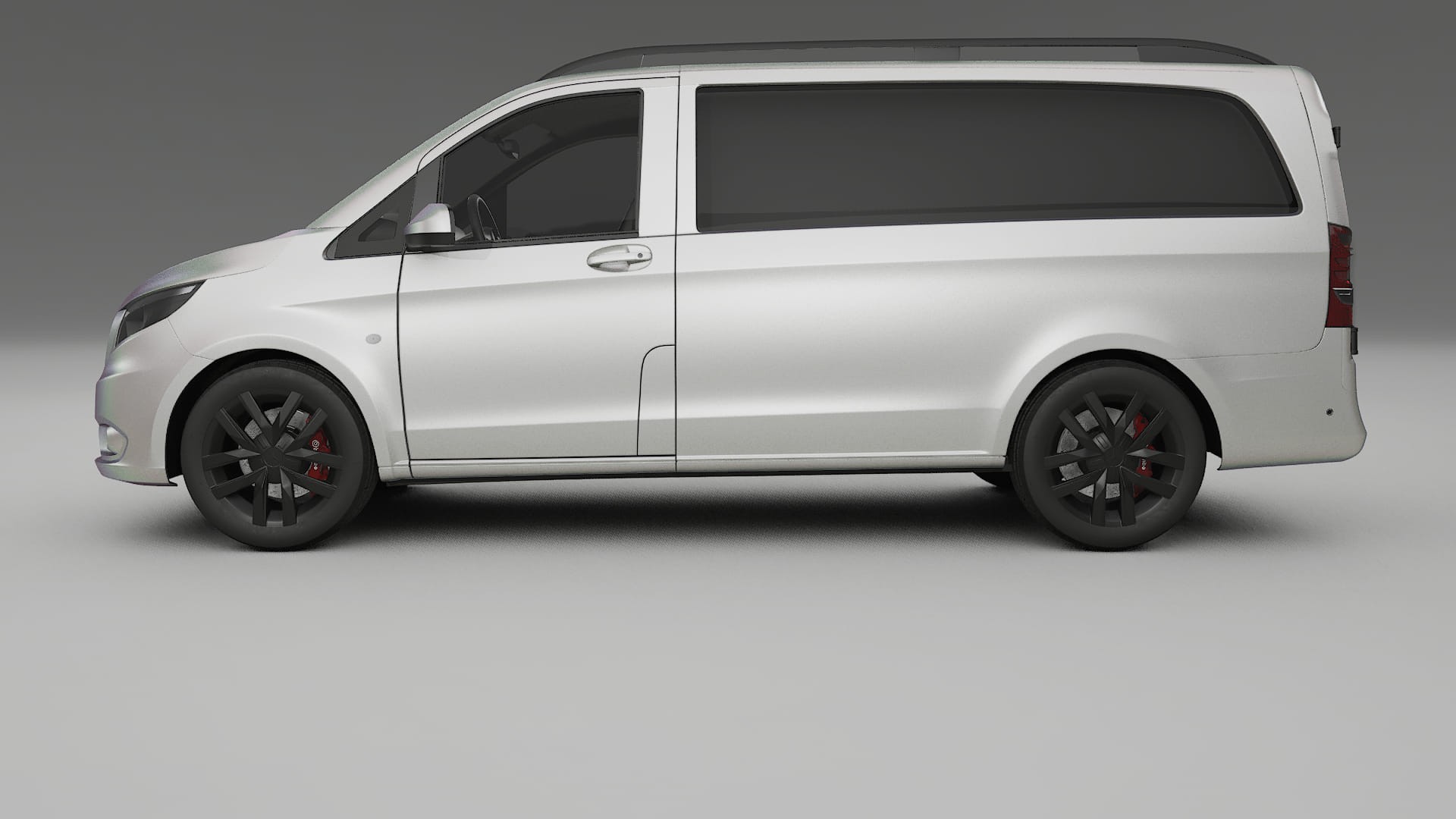 Mercedes Vito Short W447 prefacelift pre LCI TPU Lakbeschermingsfolie | NEBULA Kleurveranderende PPF – Volledig Voorgesneden K