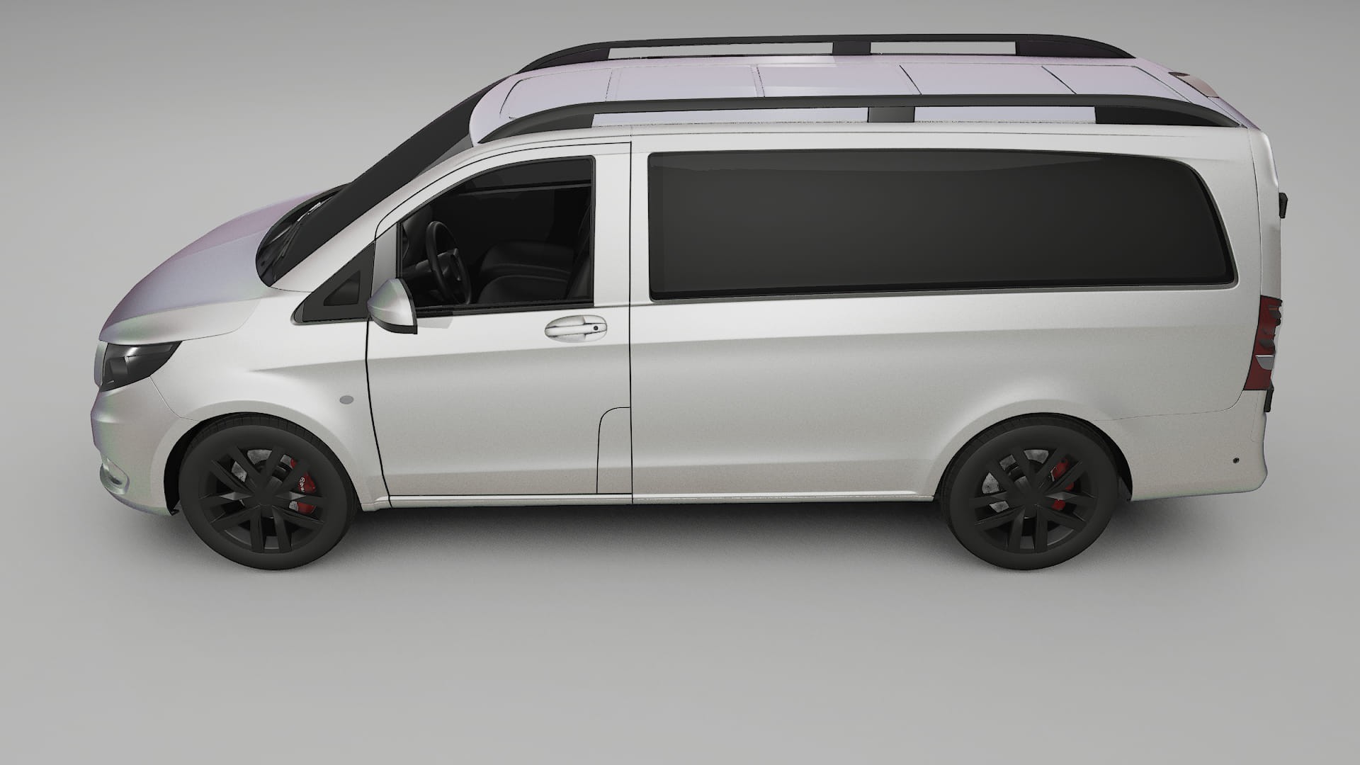 Mercedes Vito Short W447 prefacelift pre LCI TPU Lakbeschermingsfolie | NEBULA Kleurveranderende PPF – Volledig Voorgesneden K