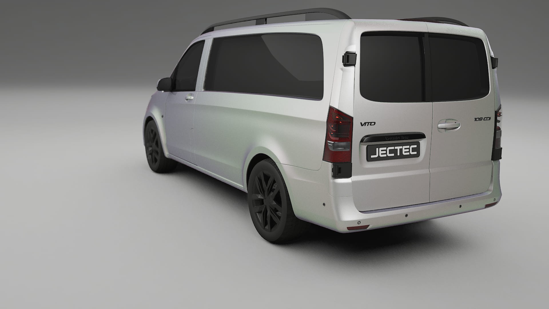 Mercedes Vito Short W447 prefacelift pre LCI TPU Lakbeschermingsfolie | NEBULA Kleurveranderende PPF – Volledig Voorgesneden K