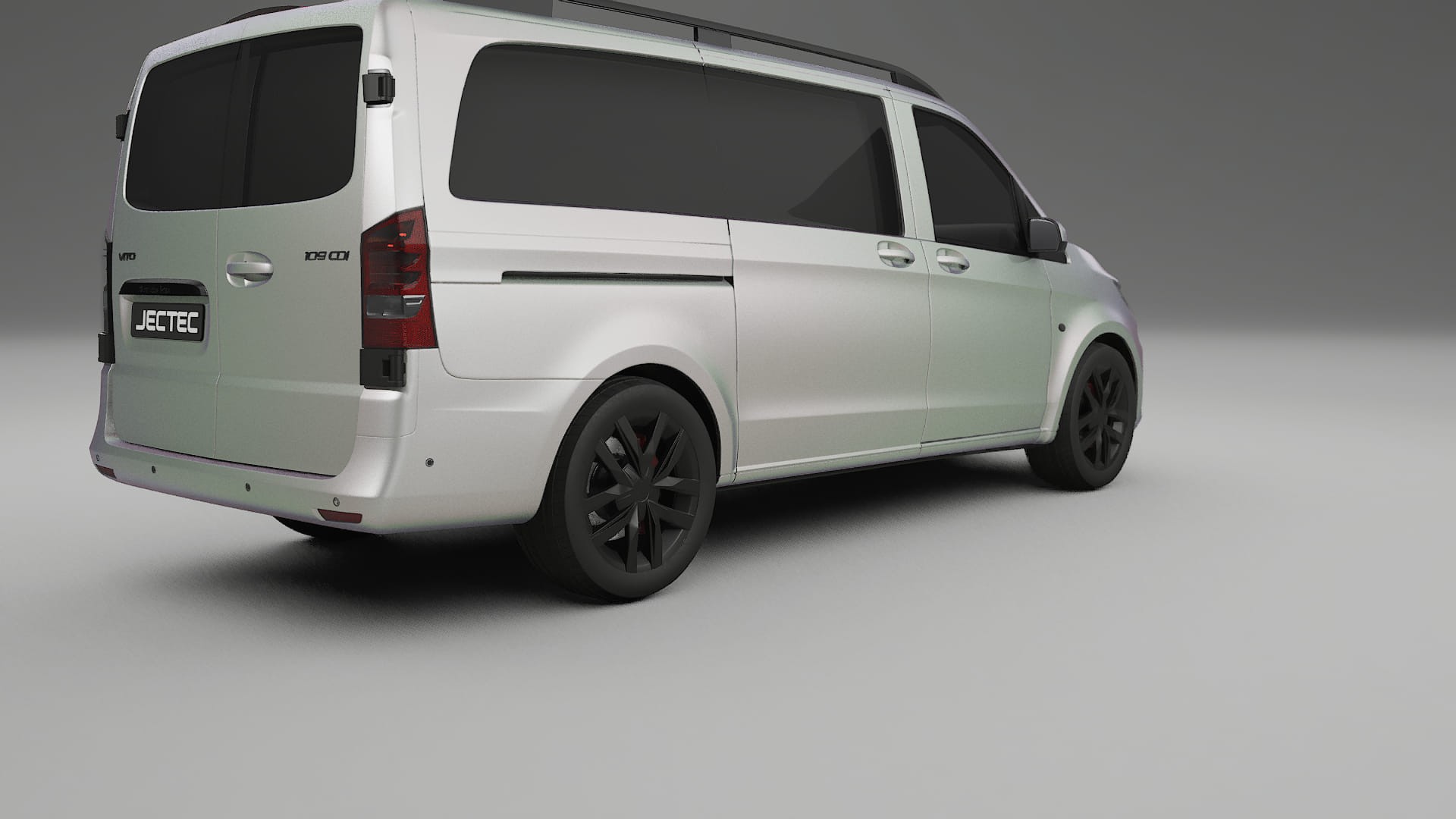 Mercedes Vito Short W447 prefacelift pre LCI TPU Lakbeschermingsfolie | NEBULA Kleurveranderende PPF – Volledig Voorgesneden K