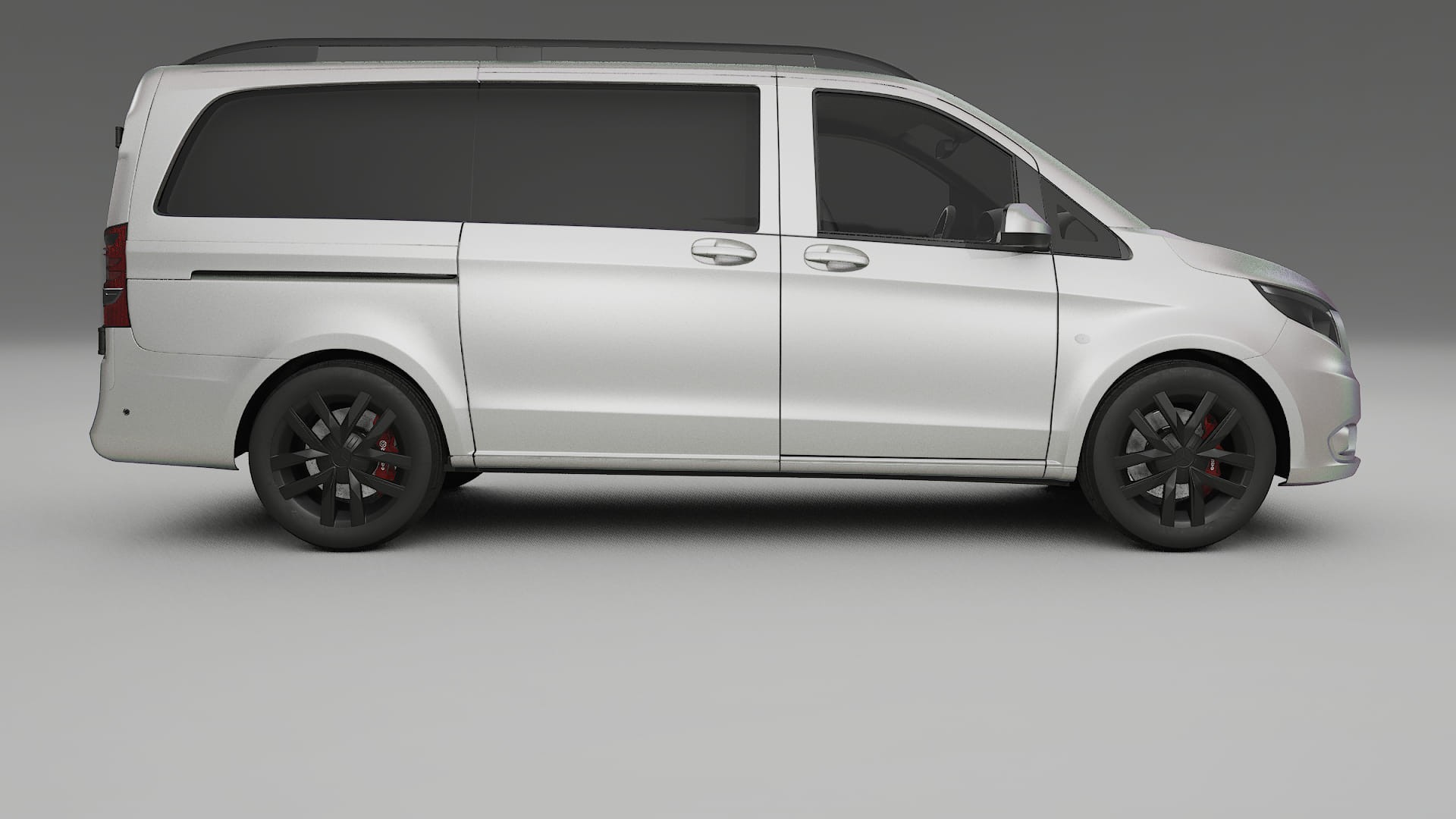 Mercedes Vito Short W447 prefacelift pre LCI TPU Lakbeschermingsfolie | NEBULA Kleurveranderende PPF – Volledig Voorgesneden K