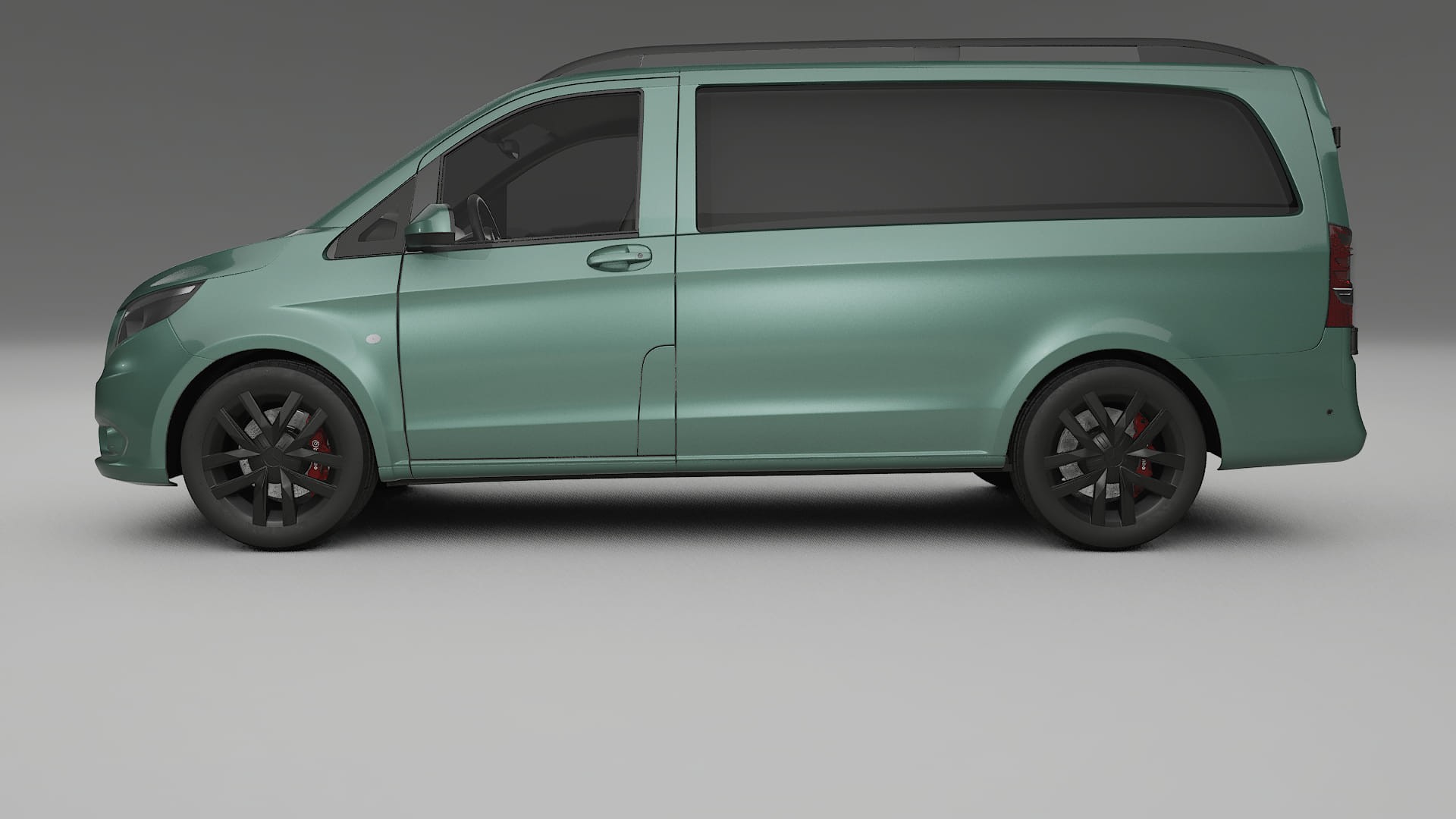 Mercedes Vito Short W447 prefacelift pre LCI TPU Lakbeschermingsfolie | EVERGREEN Kleurveranderende PPF – Volledig Voorgesnede