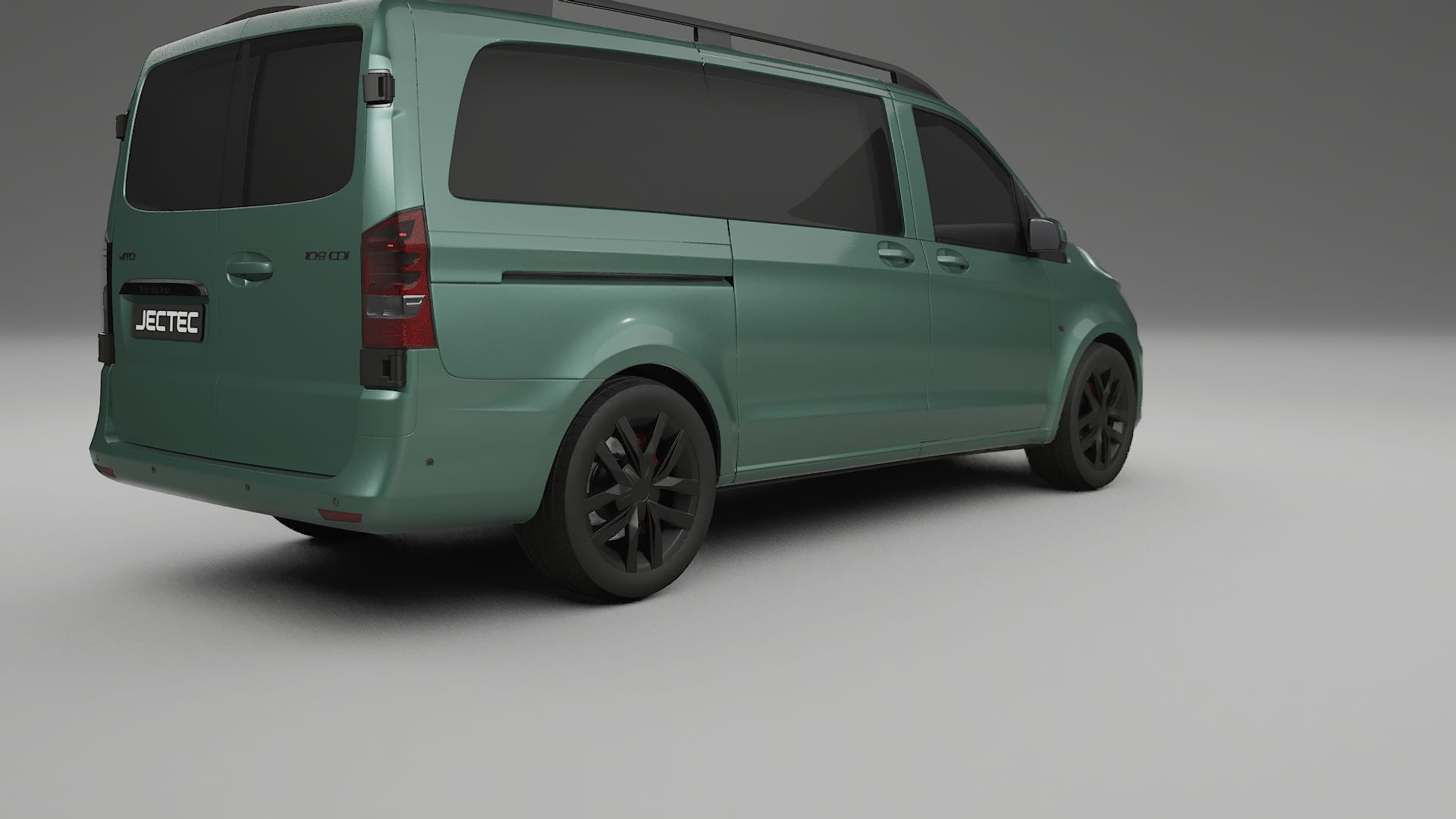Mercedes Vito Short W447 prefacelift pre LCI TPU Lakbeschermingsfolie | EVERGREEN Kleurveranderende PPF – Volledig Voorgesnede
