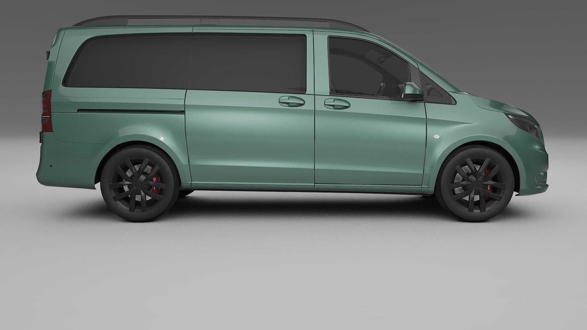 Mercedes Vito Short W447 prefacelift pre LCI TPU Lakbeschermingsfolie | EVERGREEN Kleurveranderende PPF – Volledig Voorgesnede
