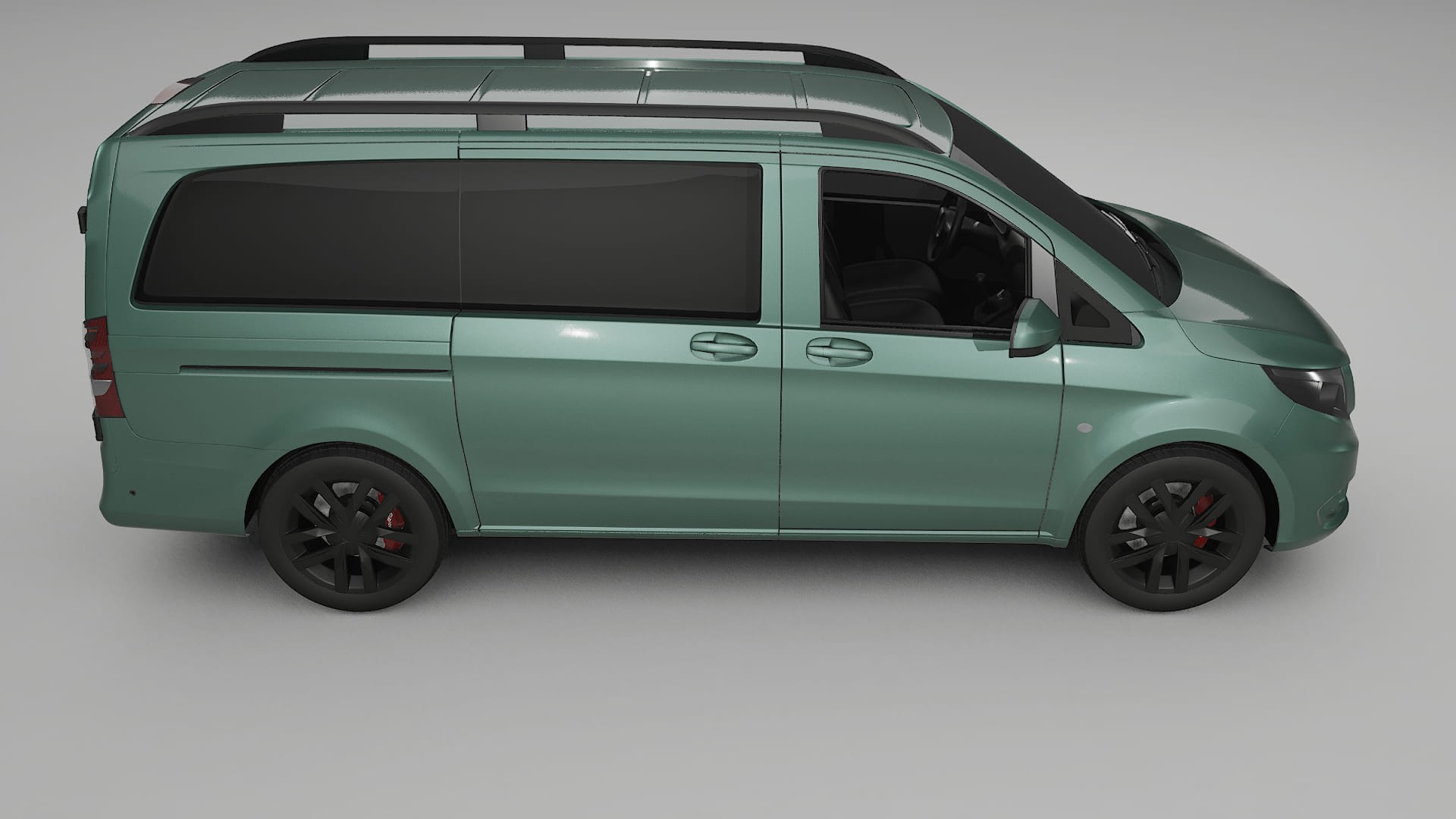 Mercedes Vito Short W447 prefacelift pre LCI TPU Lakbeschermingsfolie | EVERGREEN Kleurveranderende PPF – Volledig Voorgesnede