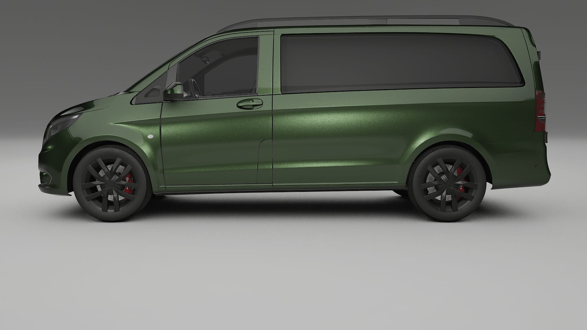 Mercedes Vito Short W447 prefacelift pre LCI TPU Lakbeschermingsfolie | LAGOON Kleurveranderende PPF – Volledig Voorgesneden K