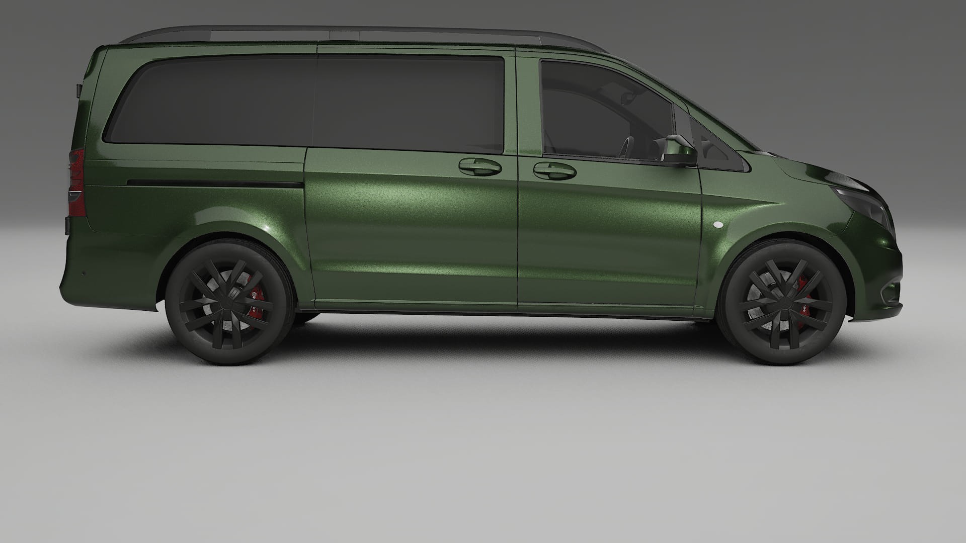 Mercedes Vito Short W447 prefacelift pre LCI TPU Lakbeschermingsfolie | LAGOON Kleurveranderende PPF – Volledig Voorgesneden K