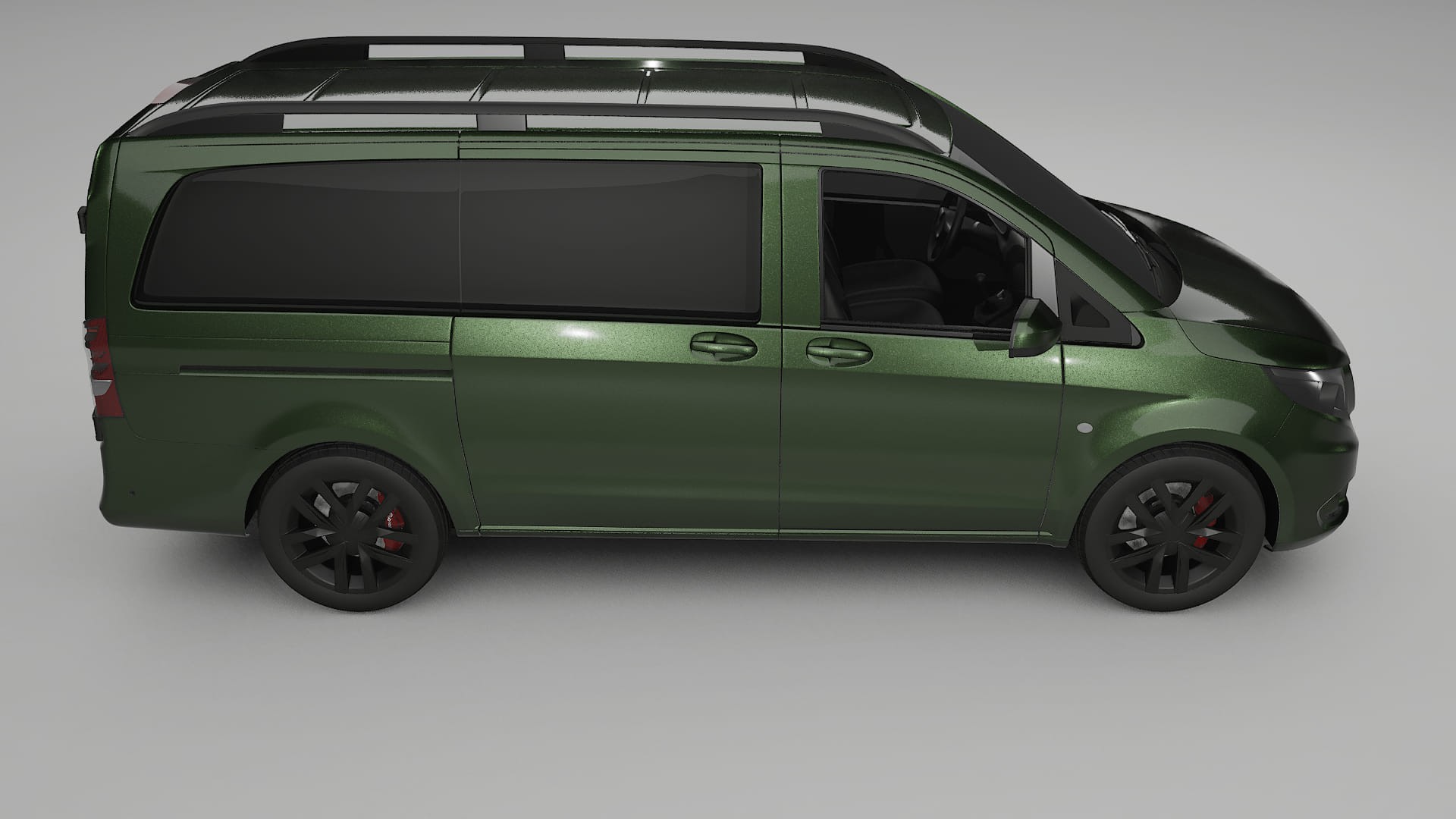 Mercedes Vito Short W447 prefacelift pre LCI TPU Lakbeschermingsfolie | LAGOON Kleurveranderende PPF – Volledig Voorgesneden K