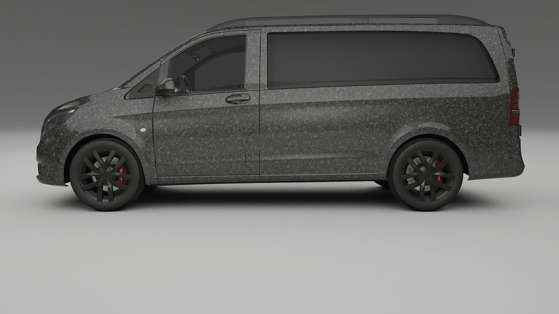 Mercedes Vito Short W447 prefacelift pre LCI TPU Lakbeschermingsfolie | FORGED S Kleurveranderende PPF – Volledig Voorgesneden