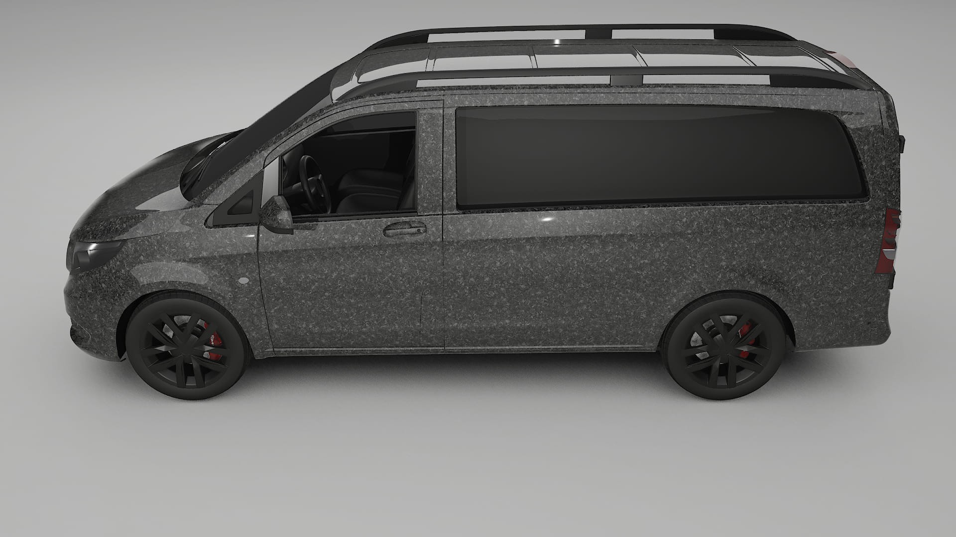 Mercedes Vito Short W447 prefacelift pre LCI TPU Lakbeschermingsfolie | FORGED S Kleurveranderende PPF – Volledig Voorgesneden