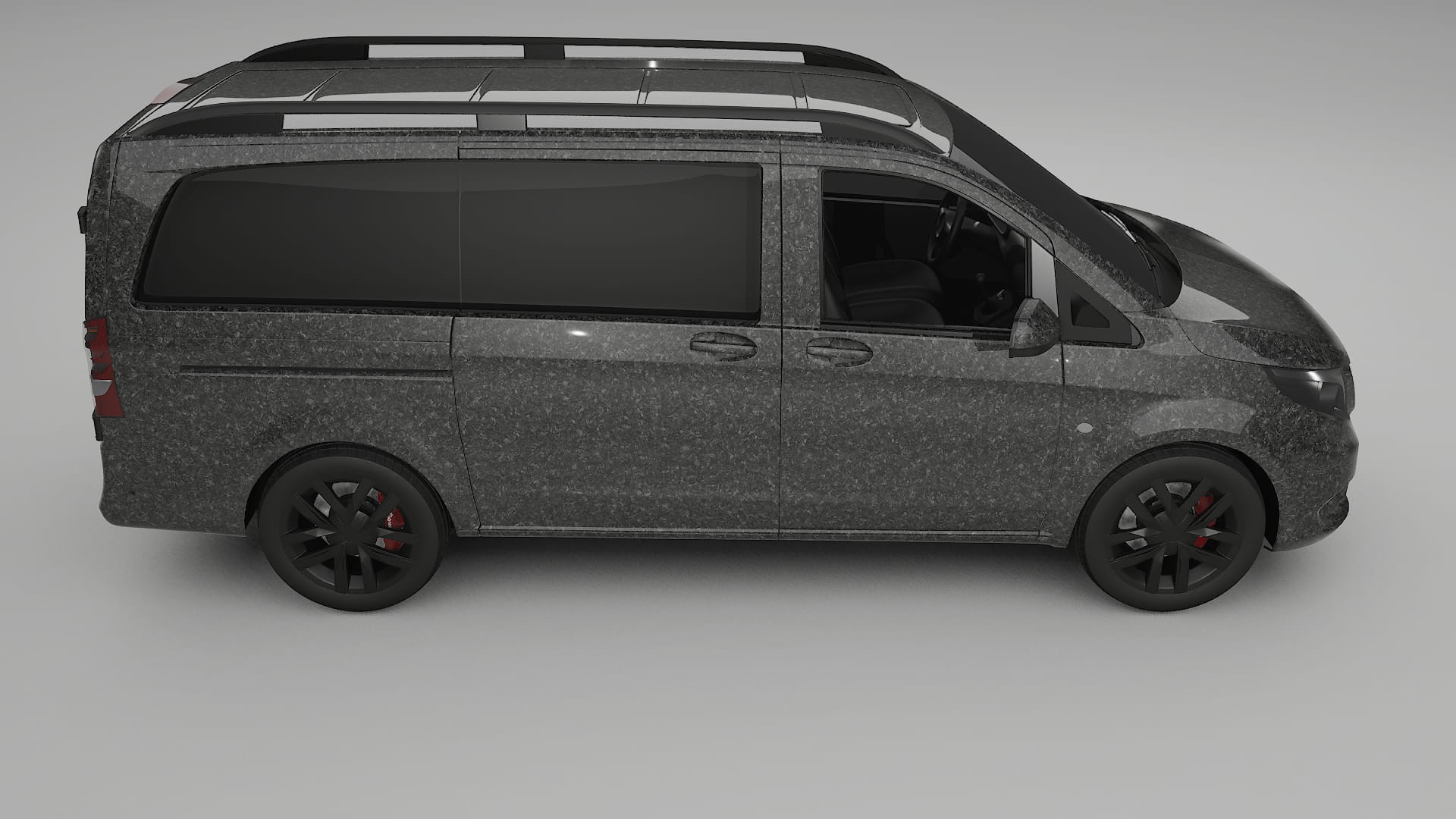 Mercedes Vito Short W447 prefacelift pre LCI TPU Lakbeschermingsfolie | FORGED S Kleurveranderende PPF – Volledig Voorgesneden