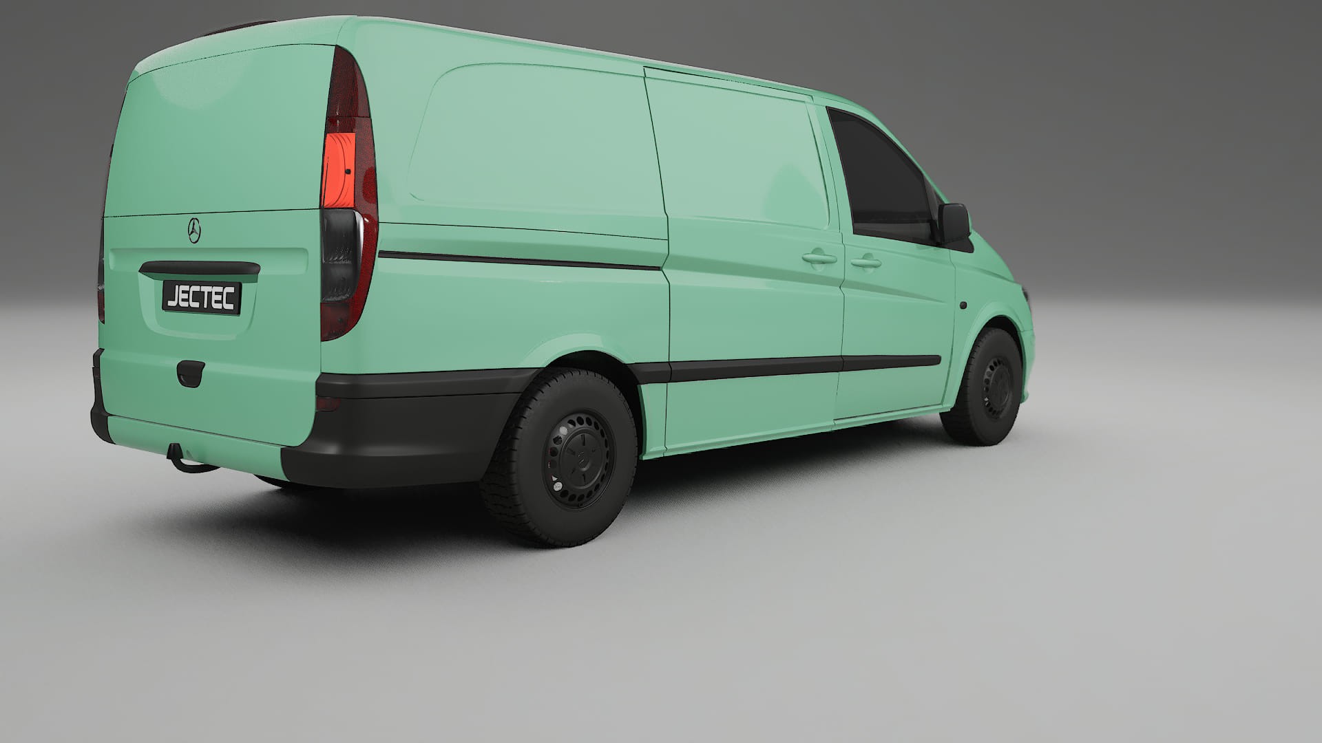 Mercedes Vito Short W639 facelift LCI TPU Lakbeschermingsfolie | DUSTY Kleurveranderende PPF – Volledig Voorgesneden Kit