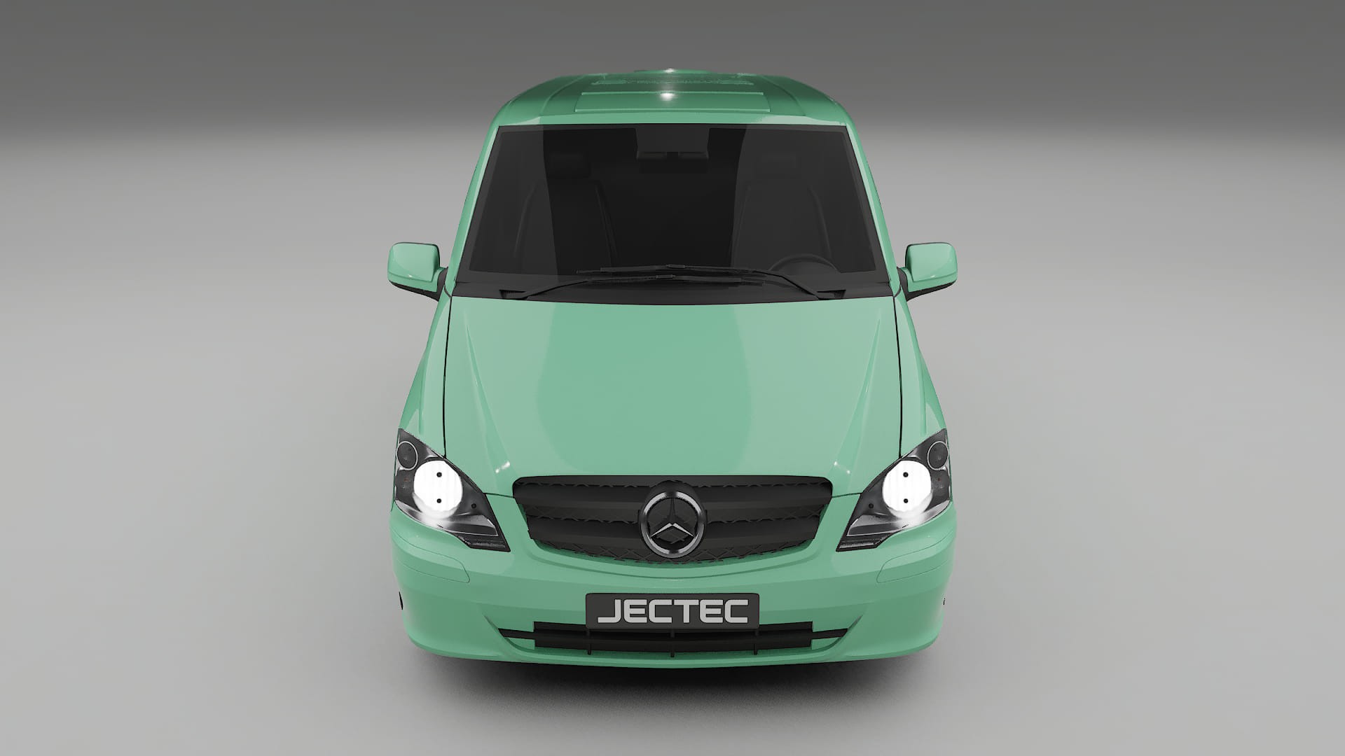 Mercedes Vito Short W639 facelift LCI TPU Lakbeschermingsfolie | DUSTY Kleurveranderende PPF – Volledig Voorgesneden Kit